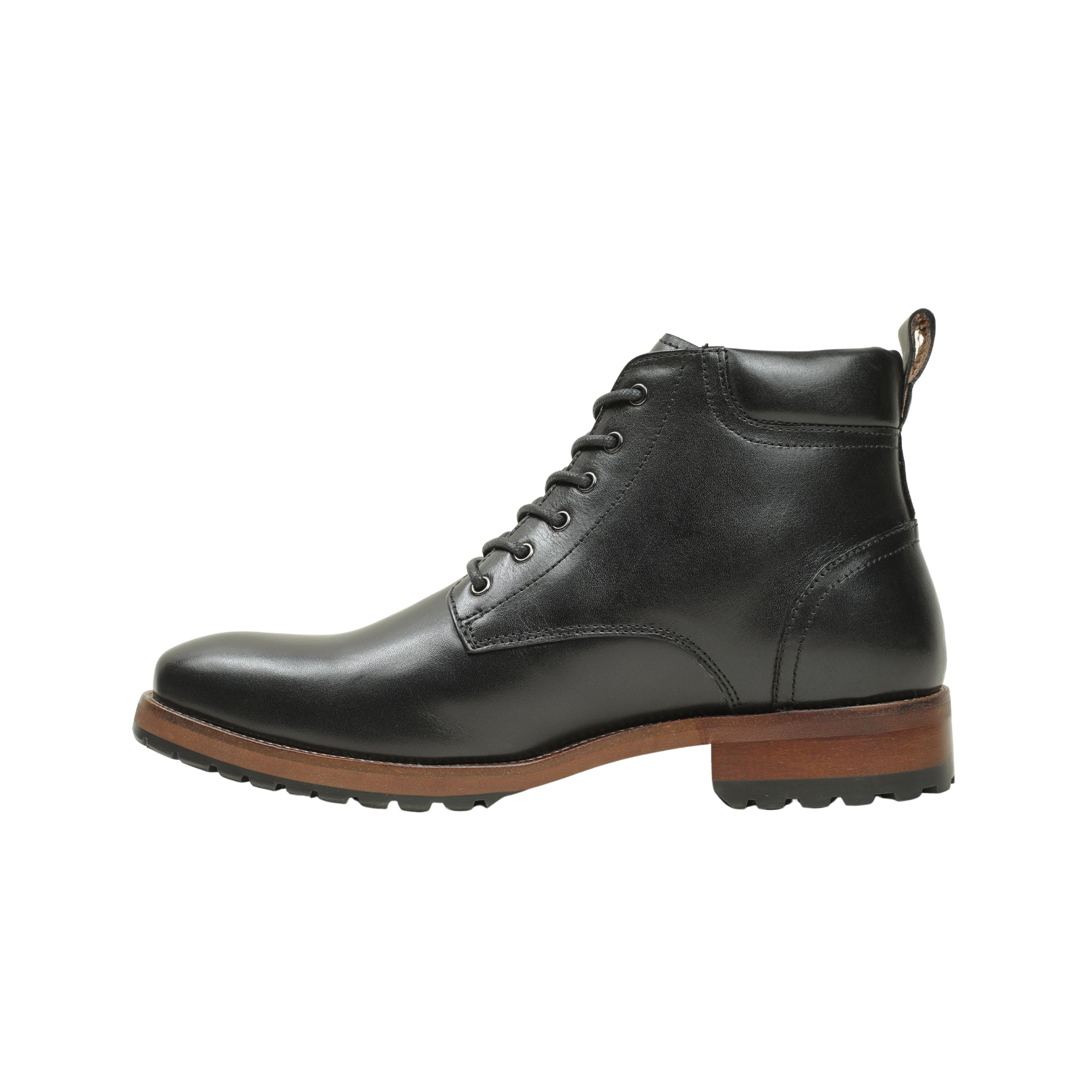 VIBRANT MEN'S GENUINE LEATHER LACE-UP BOOT - Vibrantbd.com