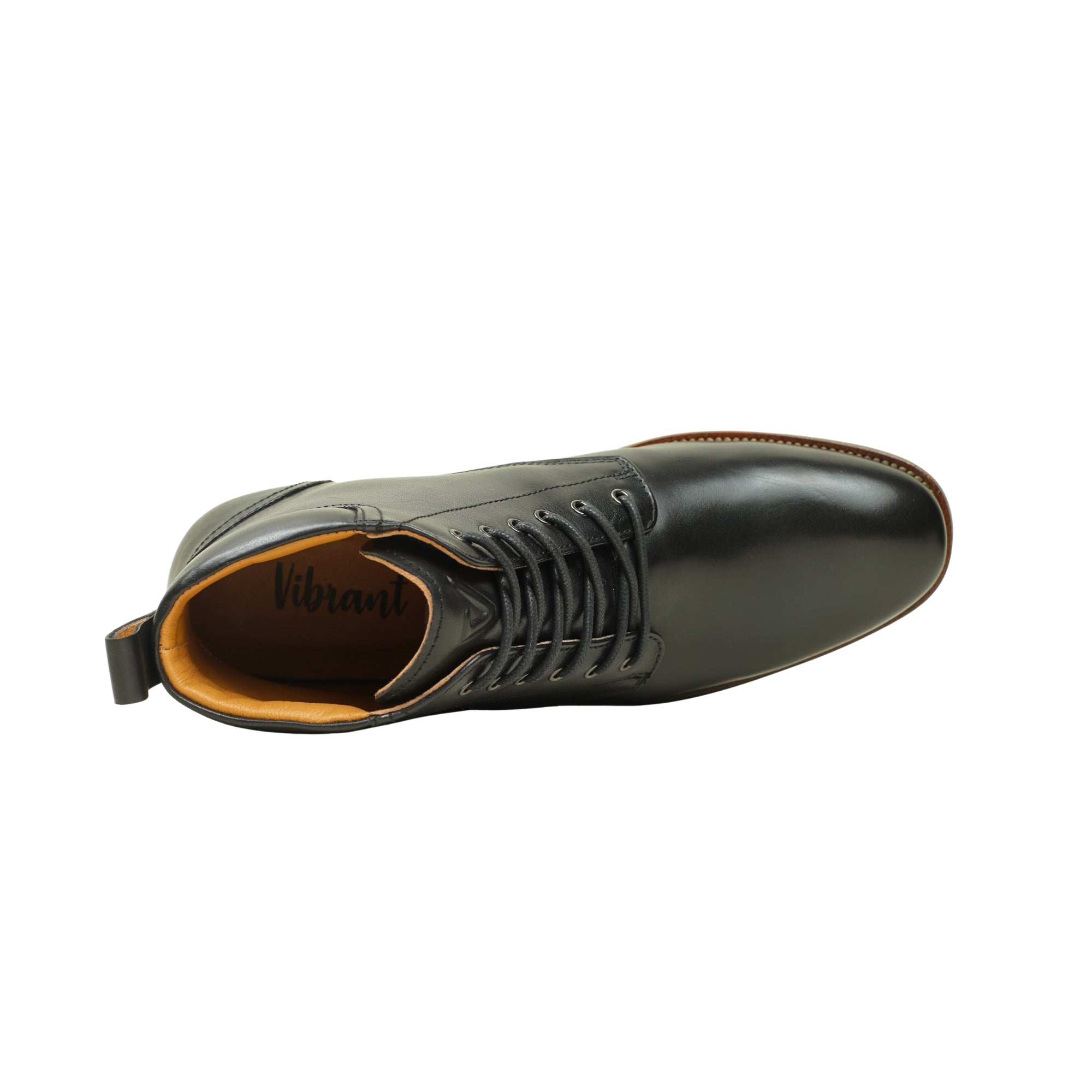 VIBRANT MEN'S GENUINE LEATHER LACE-UP BOOT - Vibrantbd.com