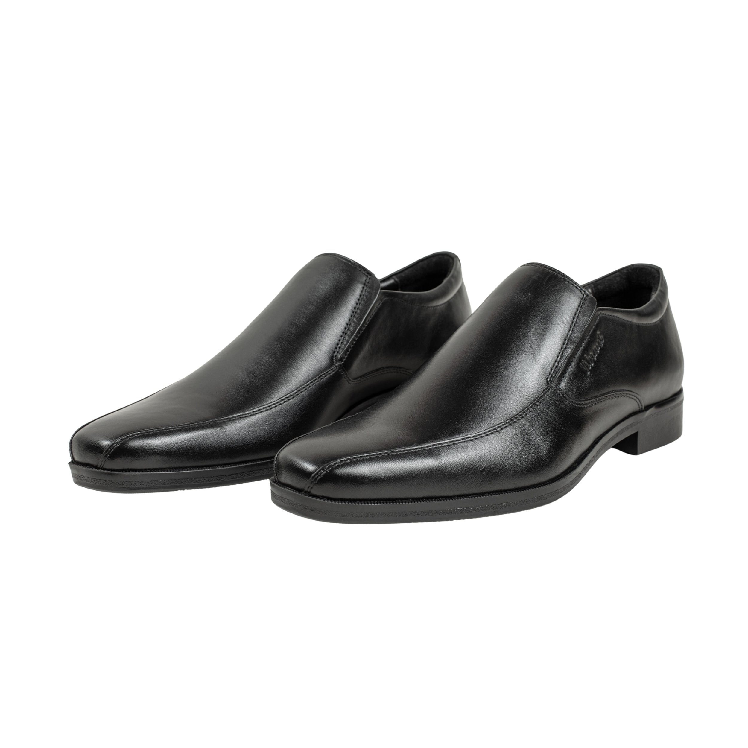 Men's Black Leather Formal Shoes | Vibrant® Elegant Dress Shoes - Vibrantbd.com