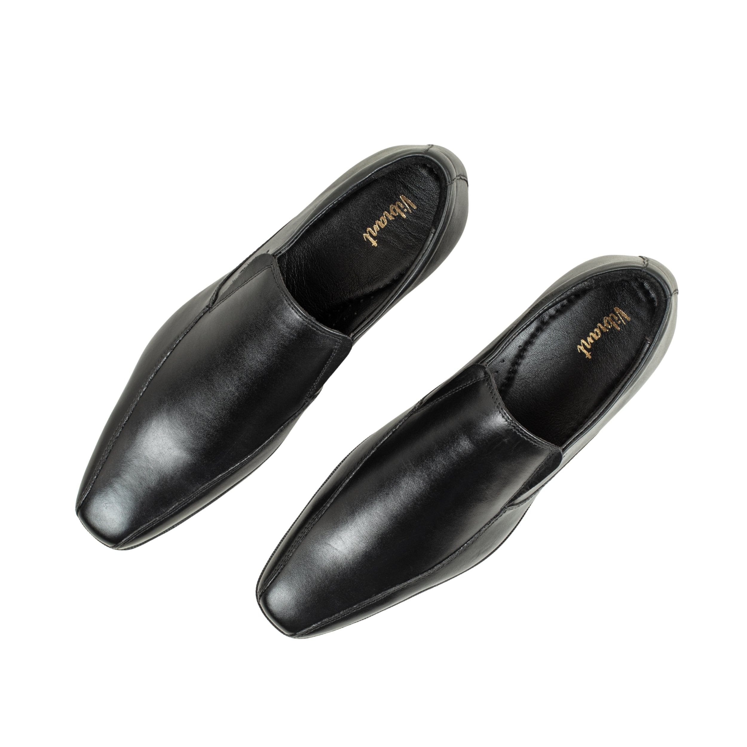 Men's Black Leather Formal Shoes | Vibrant® Elegant Dress Shoes - Vibrantbd.com