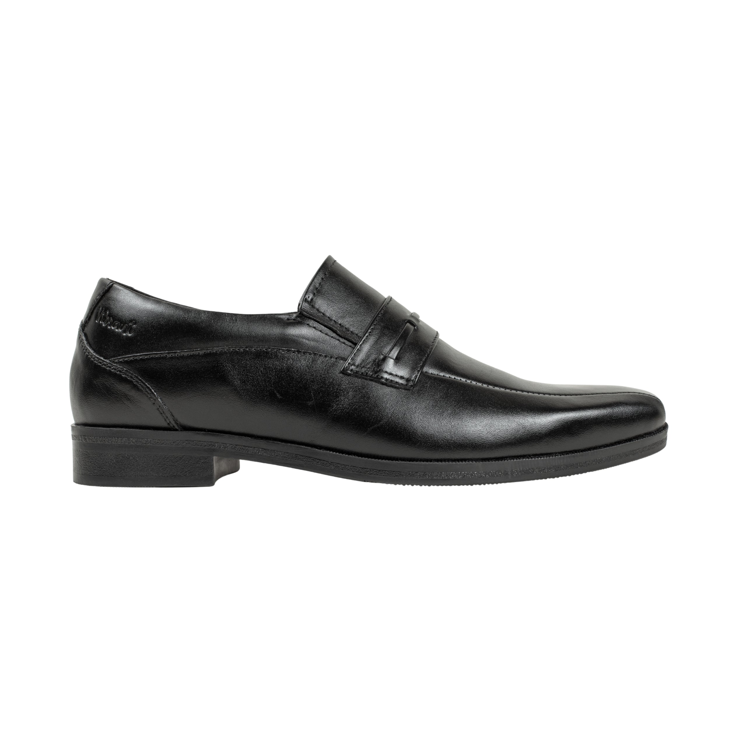Vibrant Black Classic Men's Leather Formal Shoes | Vibrant® Elegant Dress Shoes