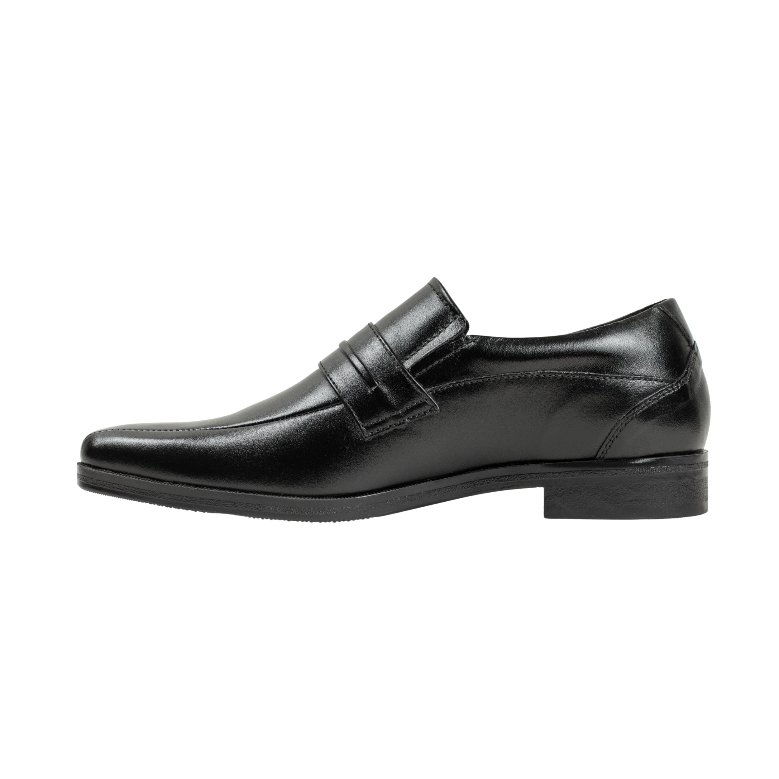 Vibrant Black Classic Men's Leather Formal Shoes | Vibrant® Elegant Dress Shoes - Vibrantbd.com