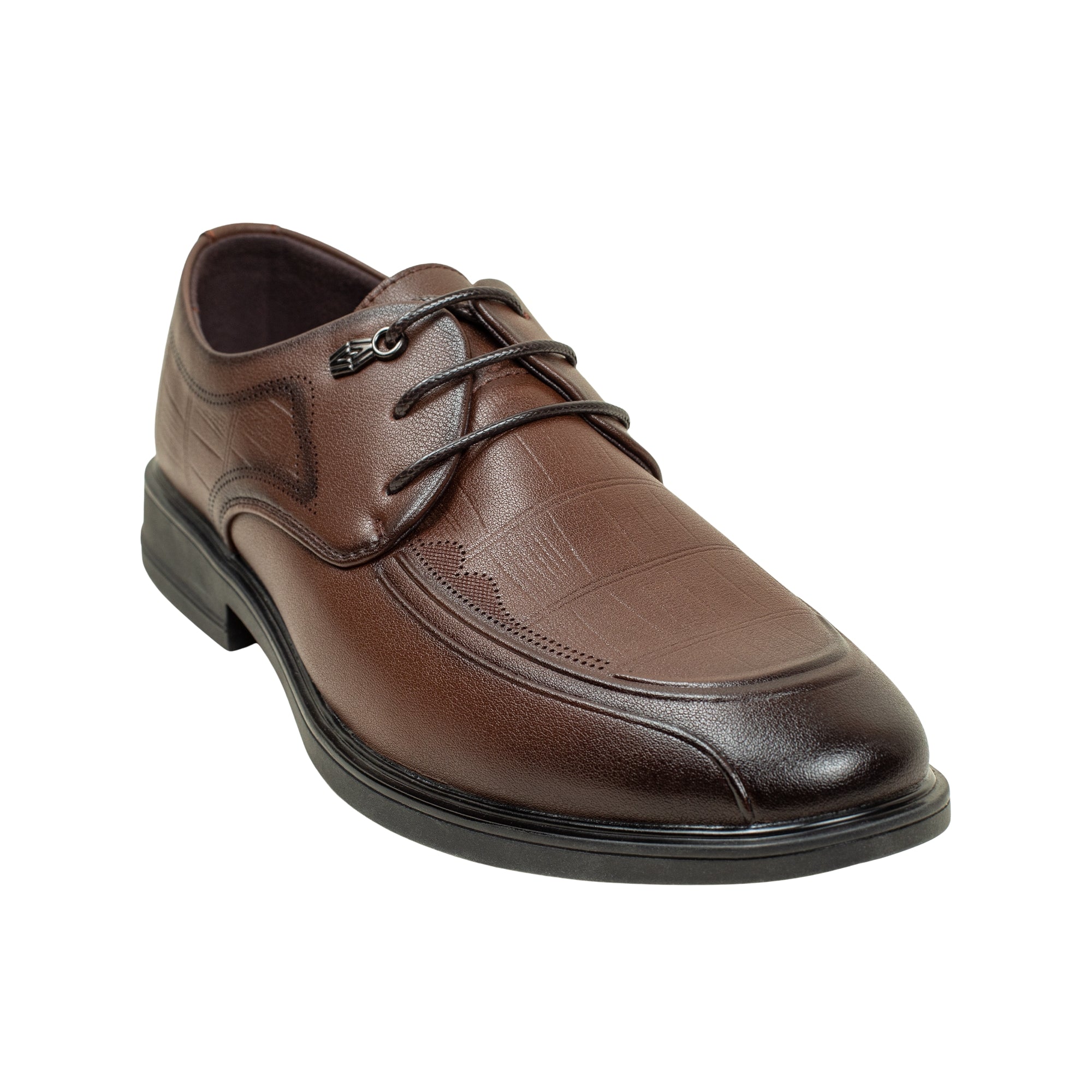 Vibrant Chocolate Classic Men's Formal Shoes | Vibrant® Elegant Dress Shoes