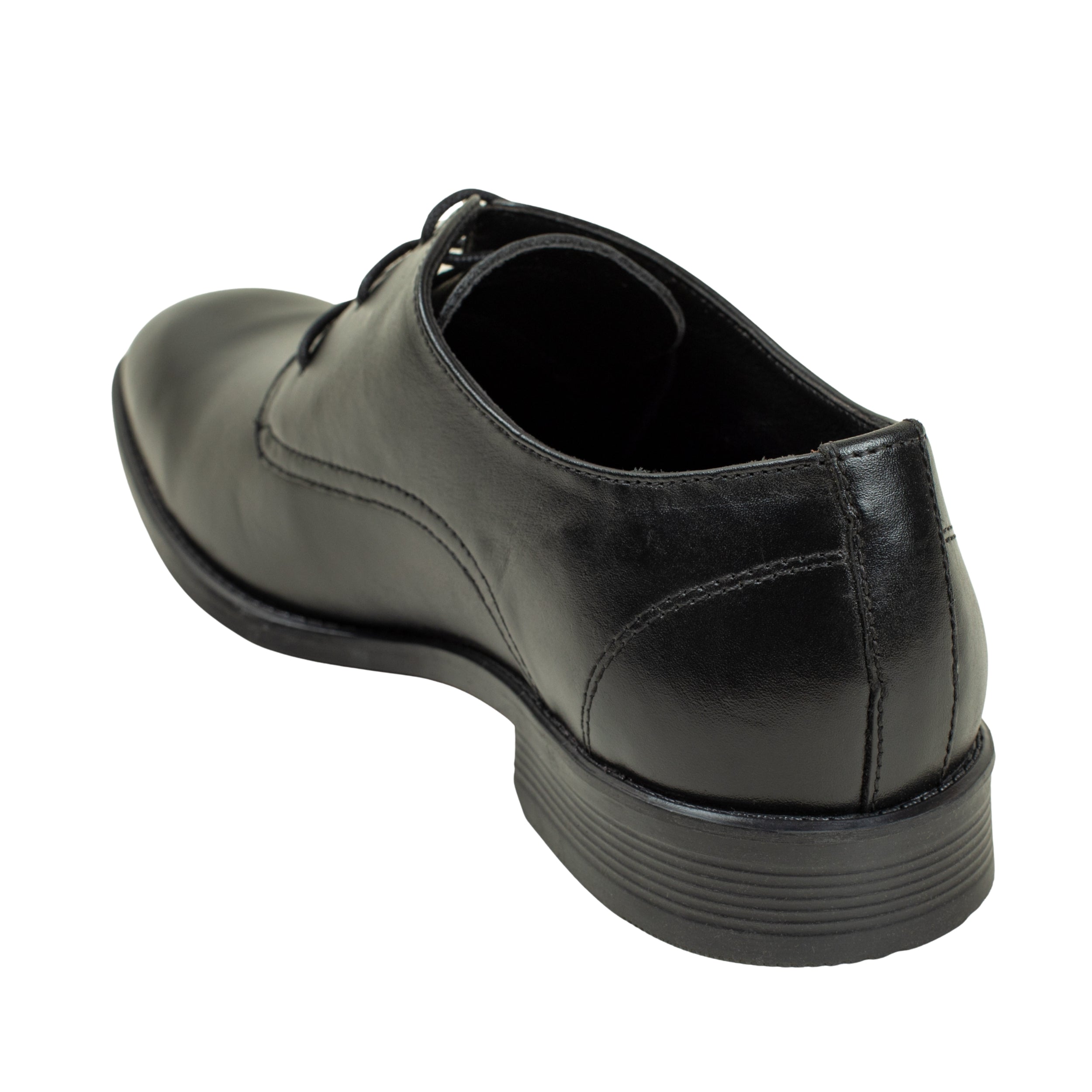 Vibrant Black Classic Men's Leather Formal Shoes | Vibrant® Elegant Dress Shoes - Vibrantbd.com