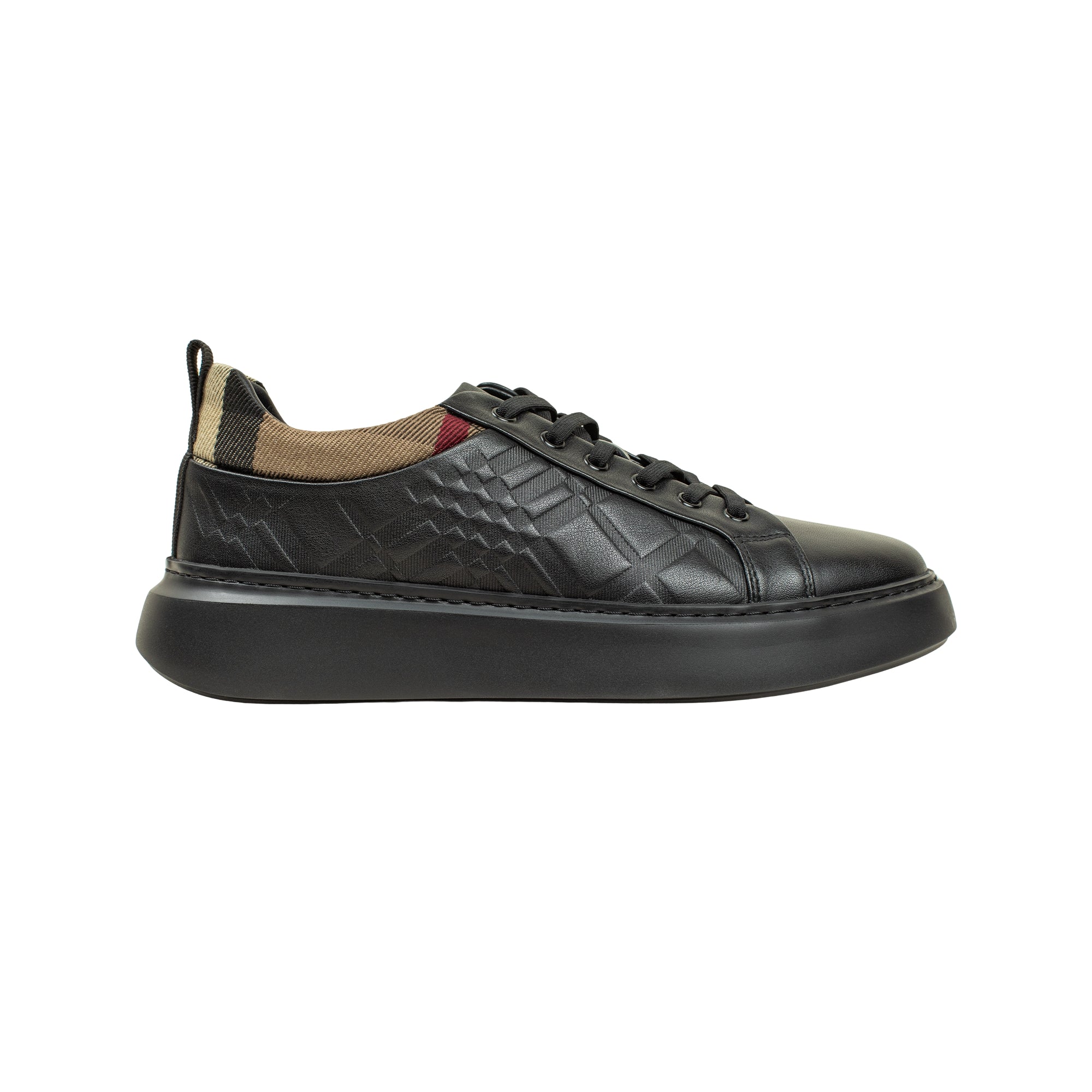 VIBRANT MEN'S ELITE FUSION LEATHER-TEXTILE SNEAKER - Vibrantbd.com