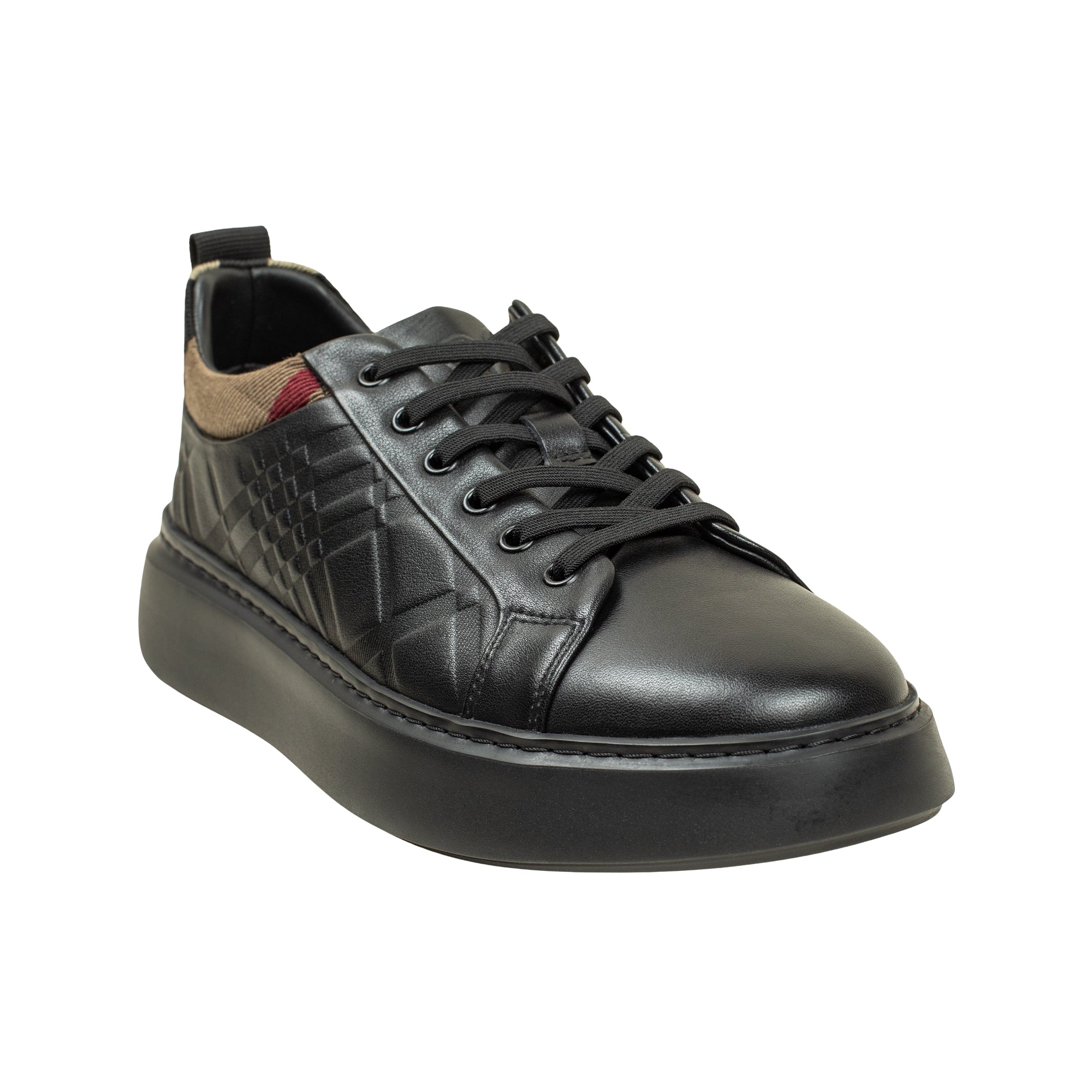 VIBRANT MEN'S ELITE FUSION LEATHER-TEXTILE SNEAKER - Vibrantbd.com