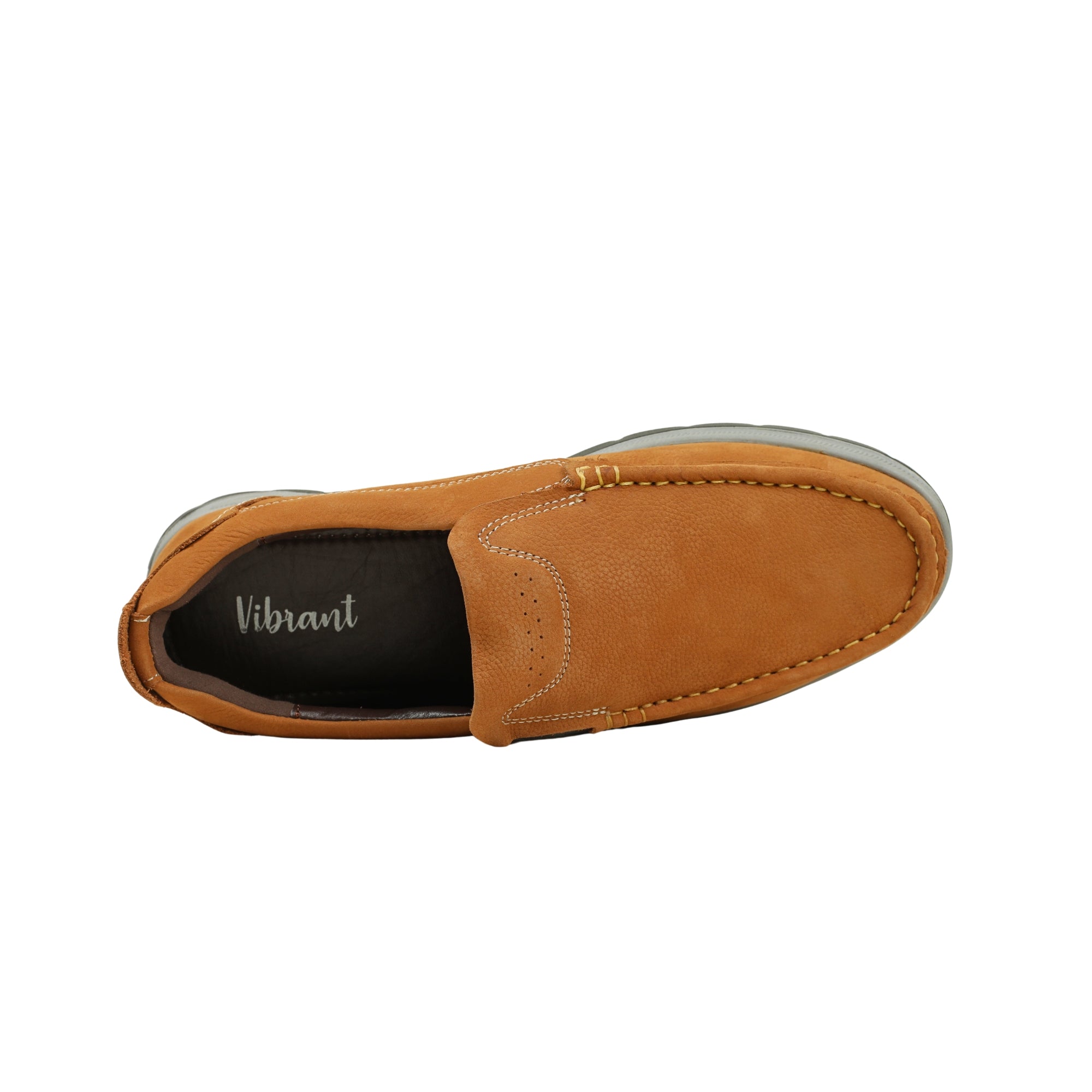 MEN'S GENUINE LEATHER SLIP ON SHOE - Vibrantbd.com