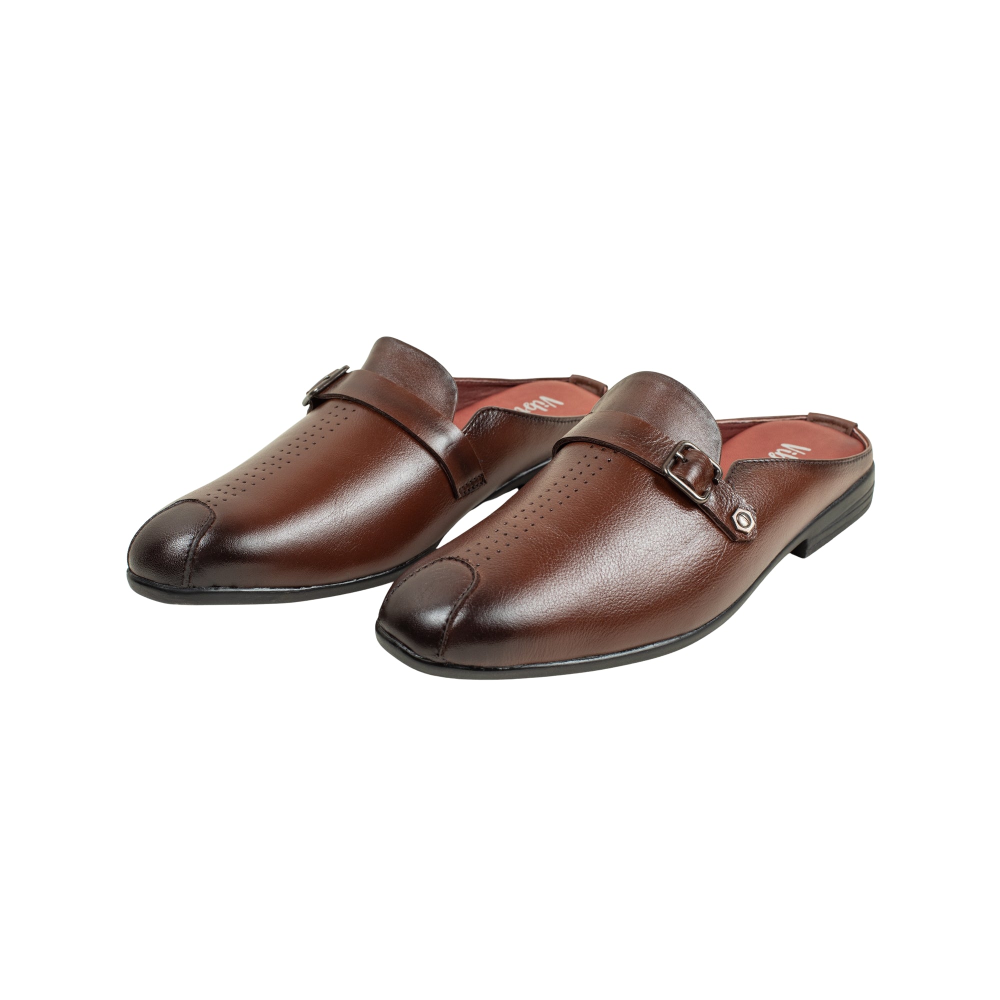 VIBRANT MEN MULE BROWN CASUAL SHOE - Vibrantbd.com