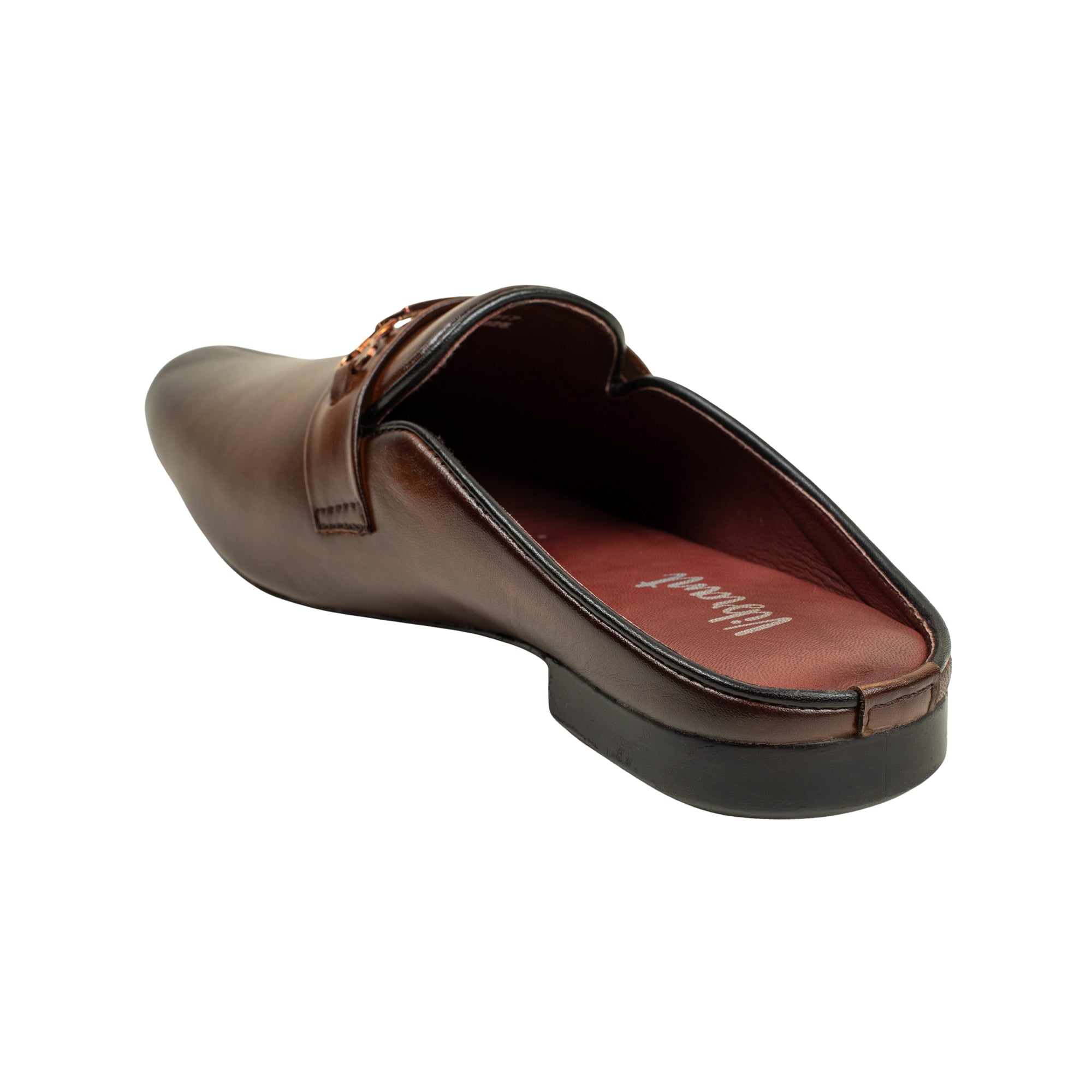 VIBRANT MEN MULE BROWN CASUAL SHOE - Vibrantbd.com
