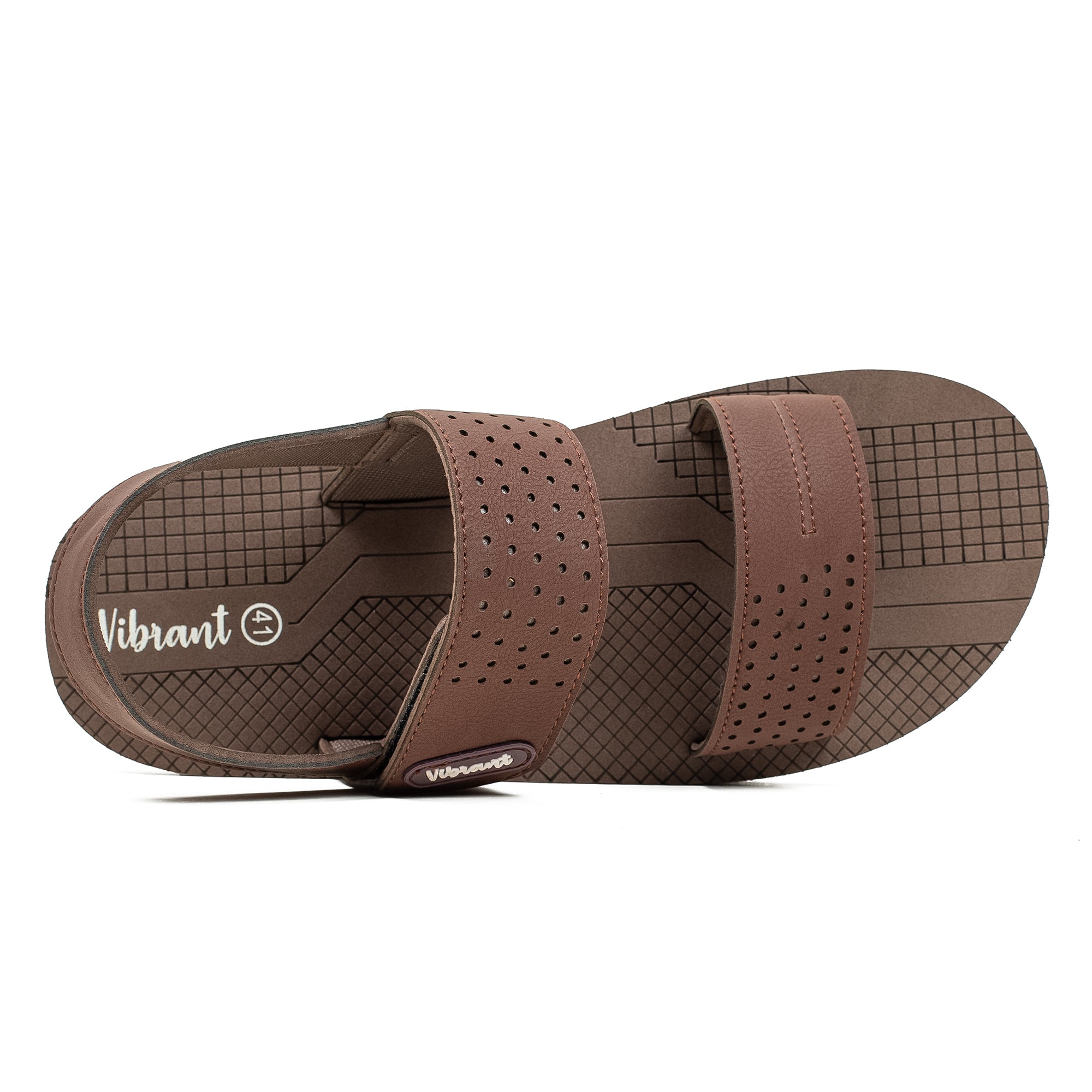 Men's Chocolate Washable Beach Sandal with Comfortable Grip and Durable Design - Vibrantbd.com