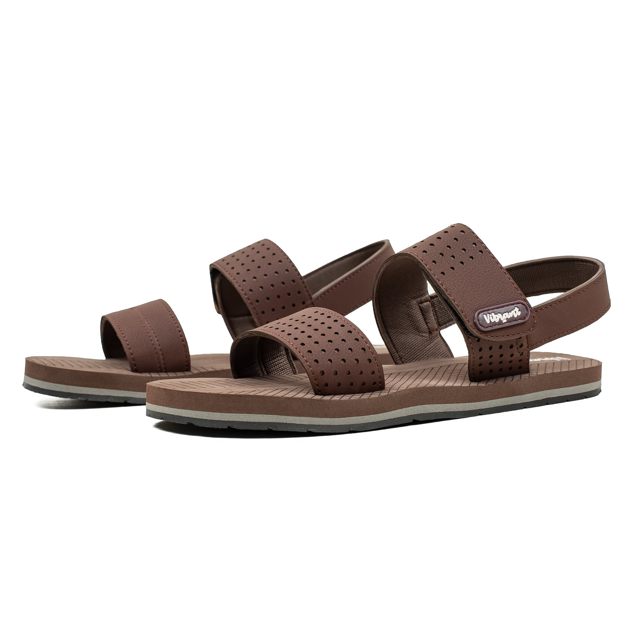 Men's Chocolate Washable Beach Sandal with Comfortable Grip and Durable Design - Vibrantbd.com