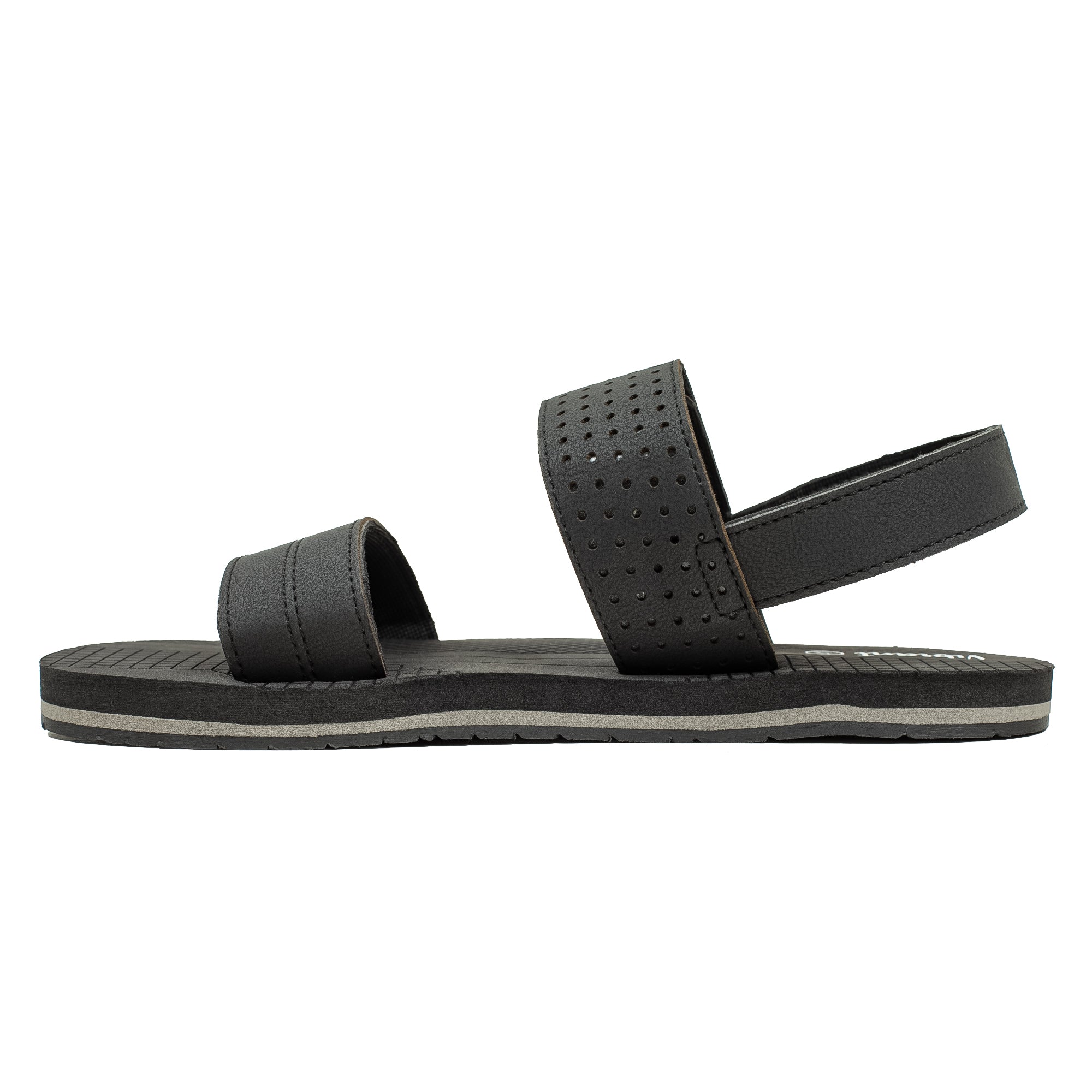 Men's Black Washable Beach Sandal with Comfortable Grip and Durable Design - Vibrantbd.com