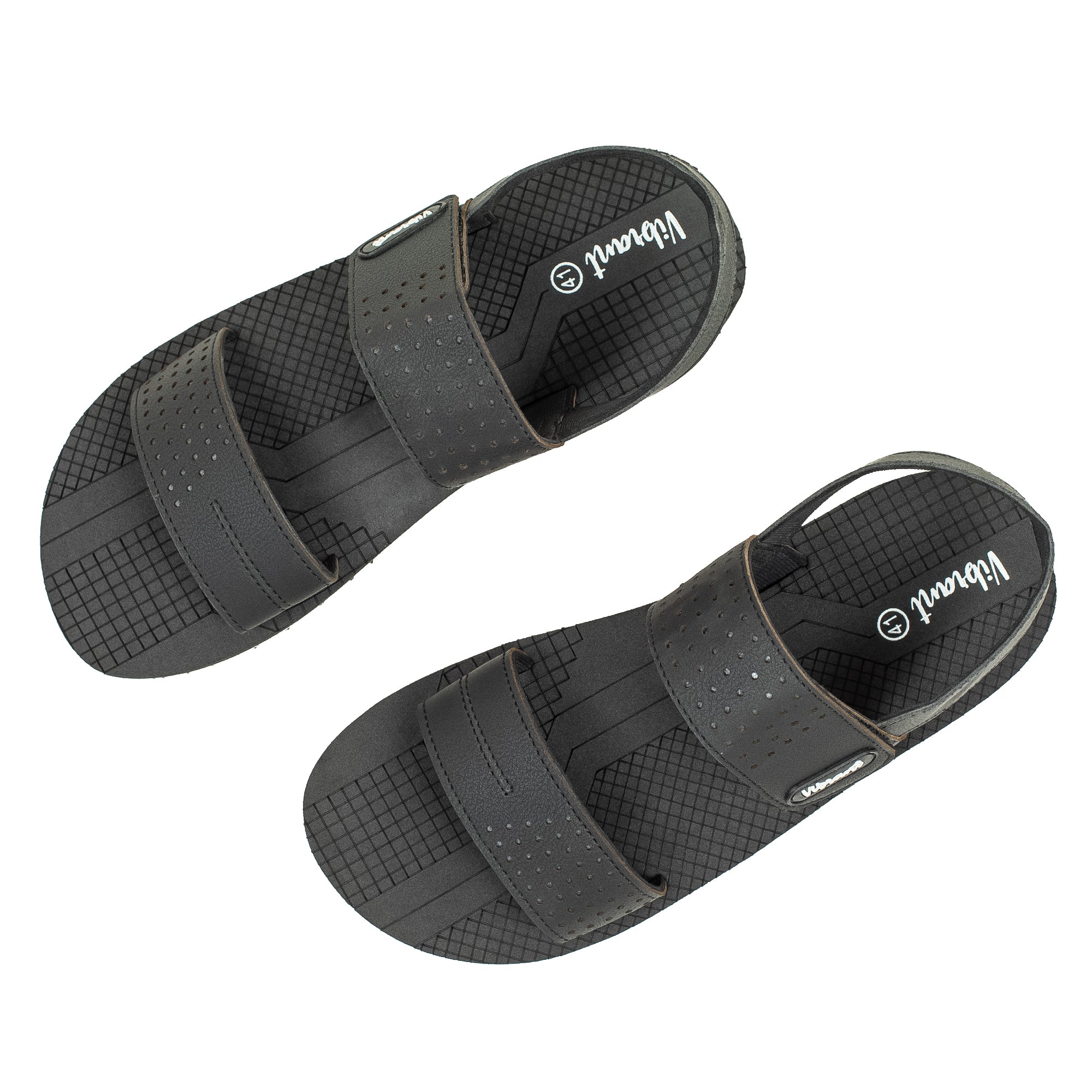 Men's Black Washable Beach Sandal with Comfortable Grip and Durable Design - Vibrantbd.com