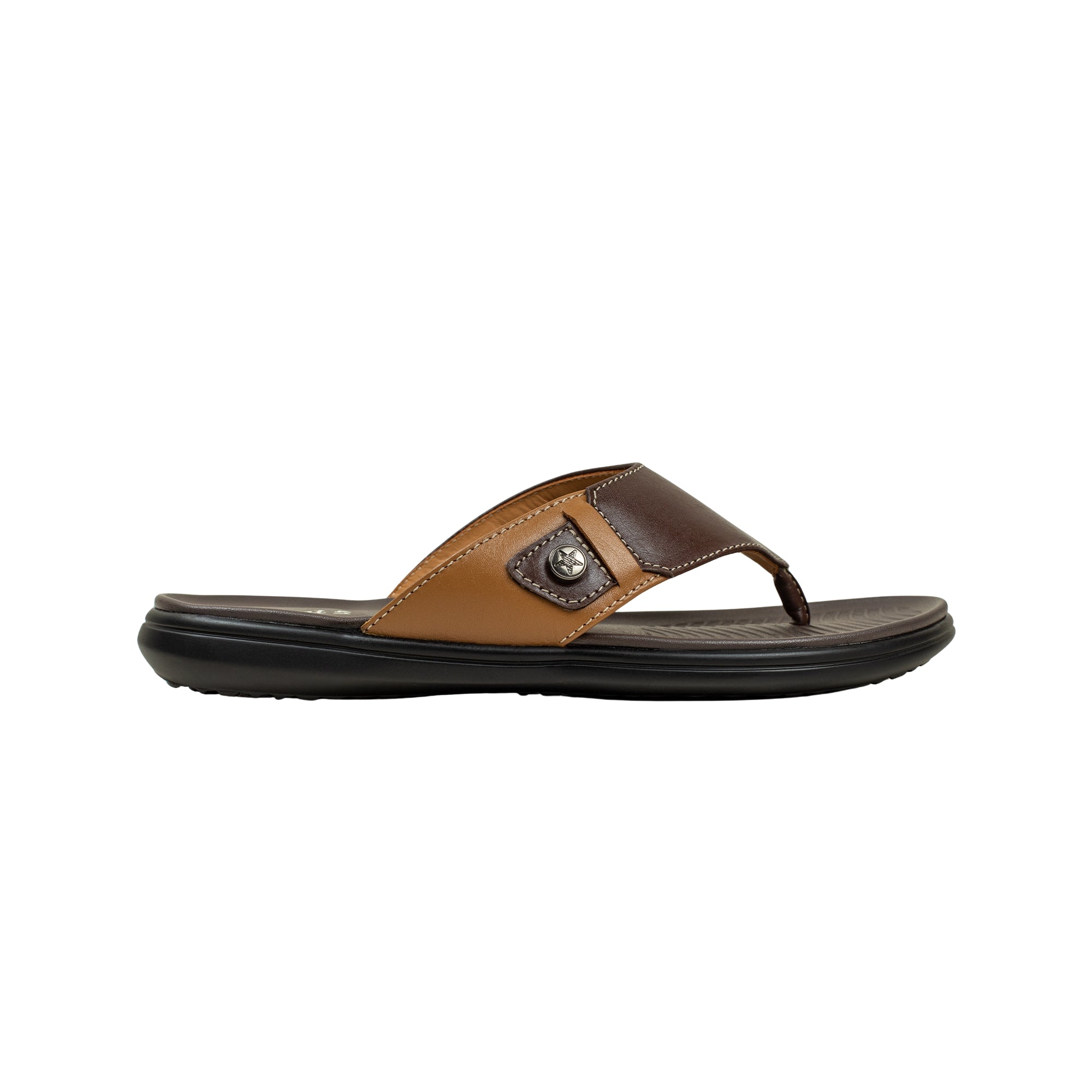 Vibrant Men's Leather Sandal
