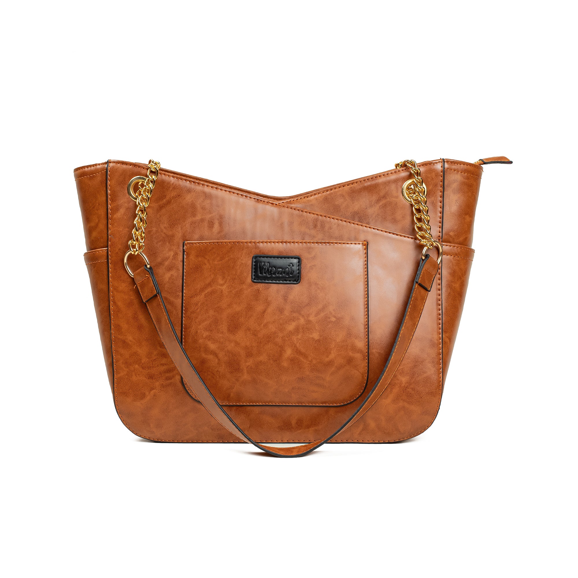 GLAMOUR GRACE BROWN BAG BY VIBRANT - Vibrantbd.com
