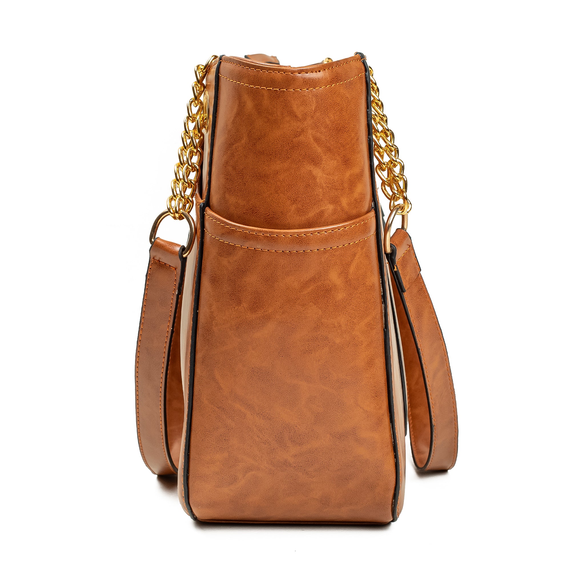 GLAMOUR GRACE BROWN BAG BY VIBRANT - Vibrantbd.com