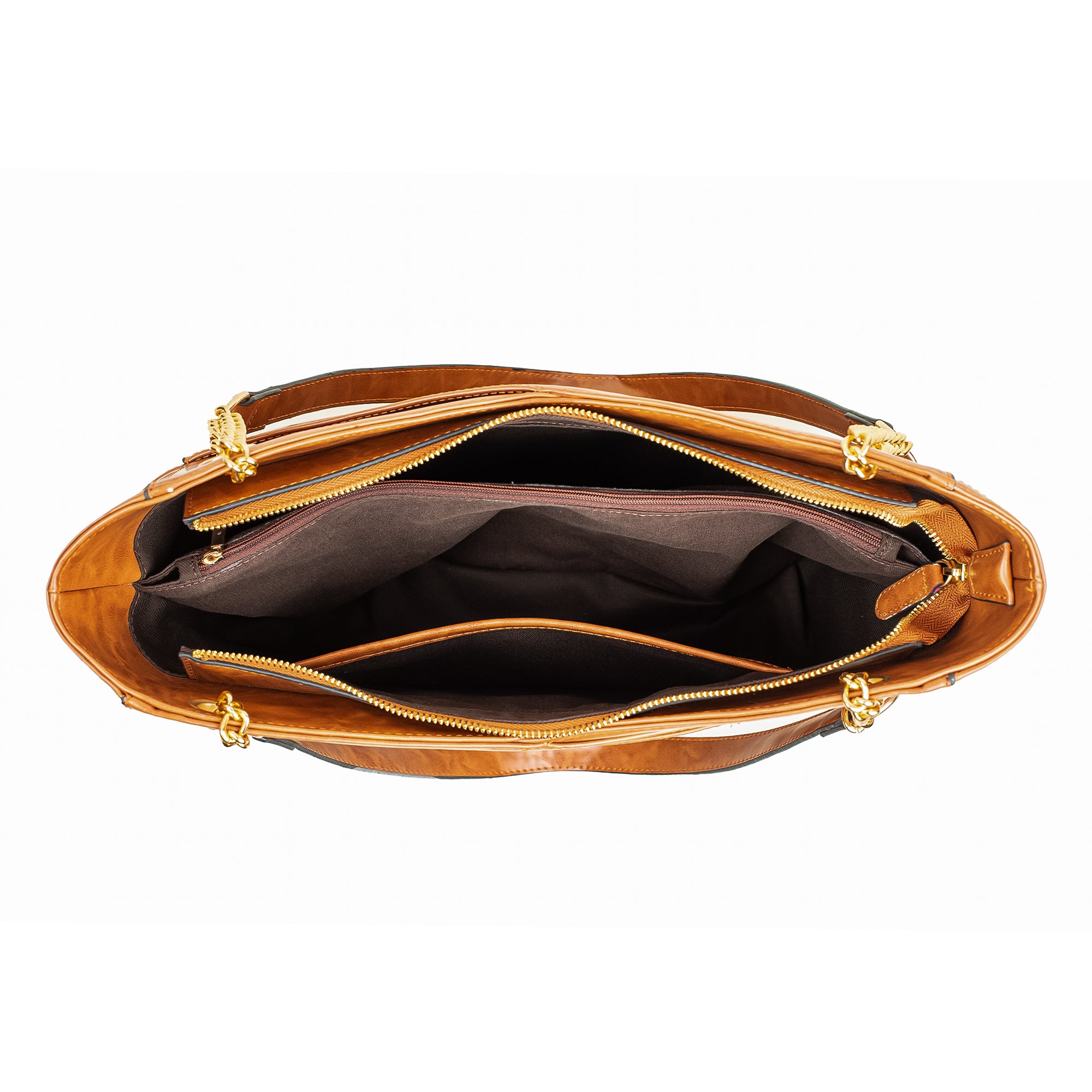 GLAMOUR GRACE BROWN BAG BY VIBRANT - Vibrantbd.com