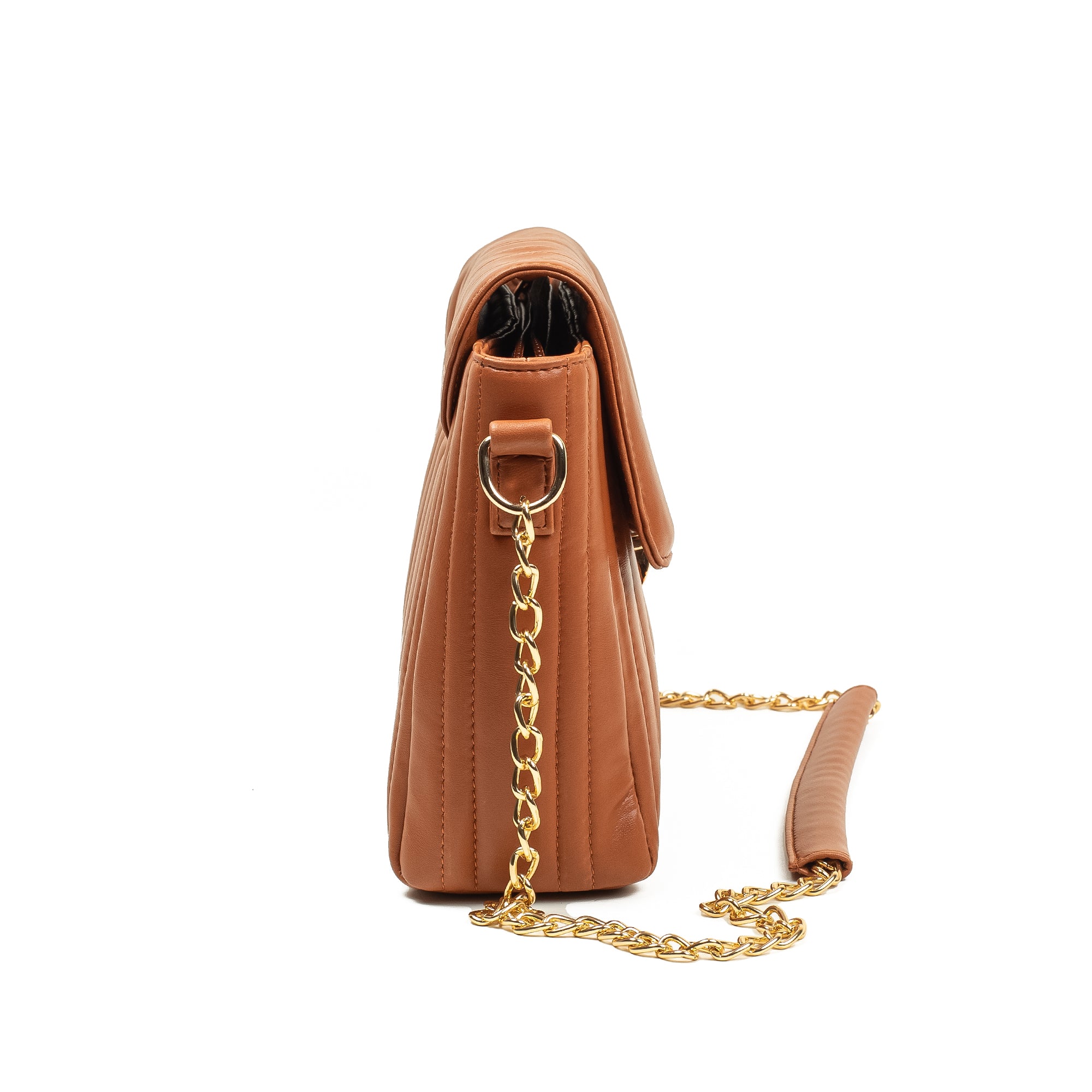 Elegant Ladies PU Leather Handbag | Vibrant® Compact Design with Zipper Pocket - Vibrantbd.com