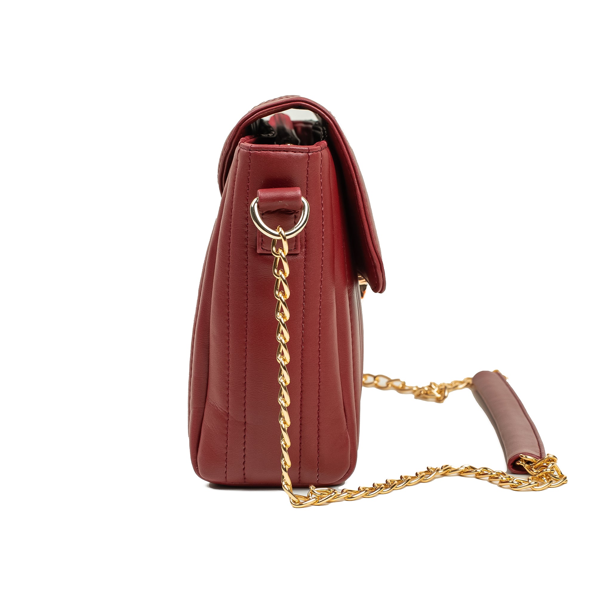 Elegant Ladies PU Leather Handbag | Vibrant® Compact Design with Zipper Pocket - Vibrantbd.com