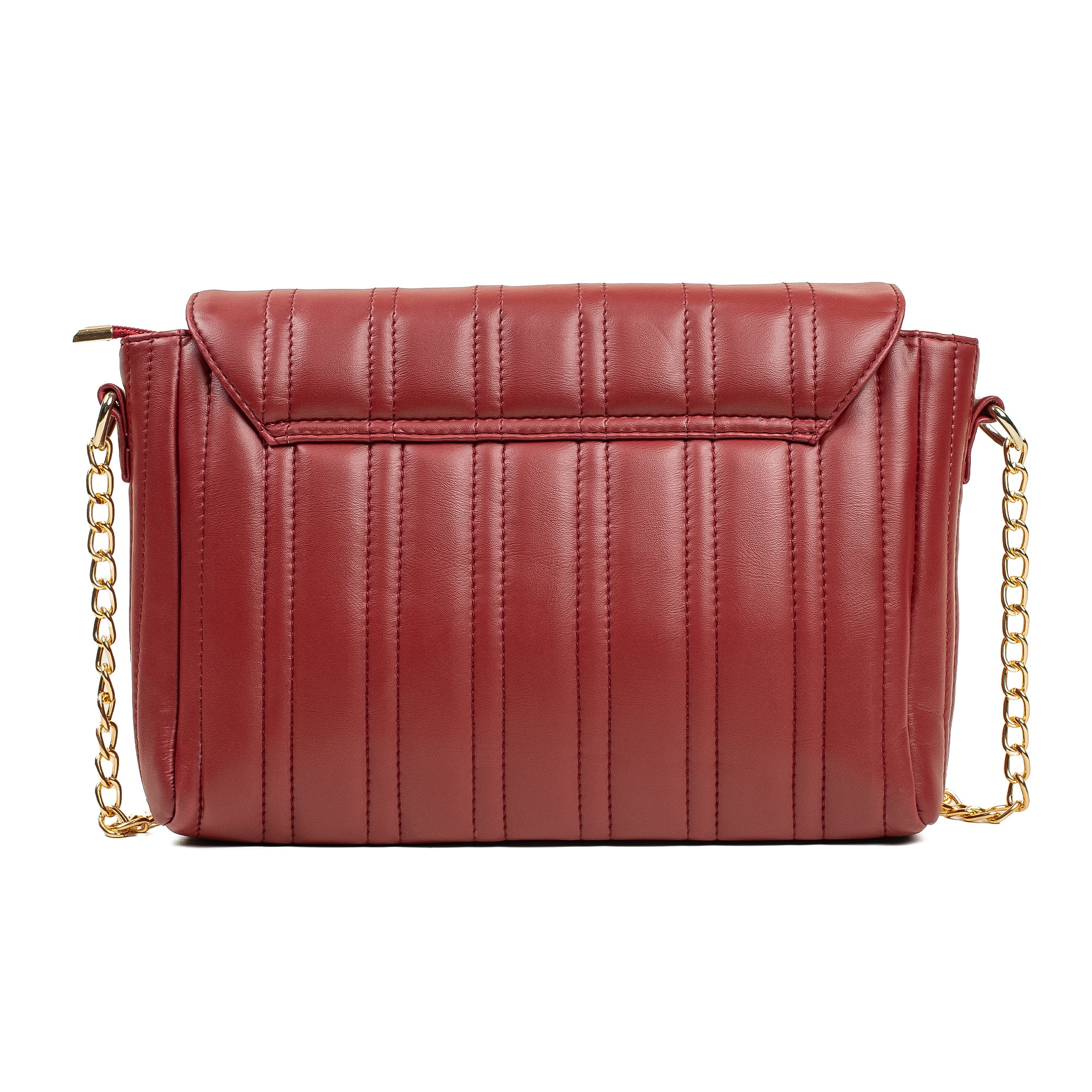 Elegant Ladies PU Leather Handbag | Vibrant® Compact Design with Zipper Pocket - Vibrantbd.com