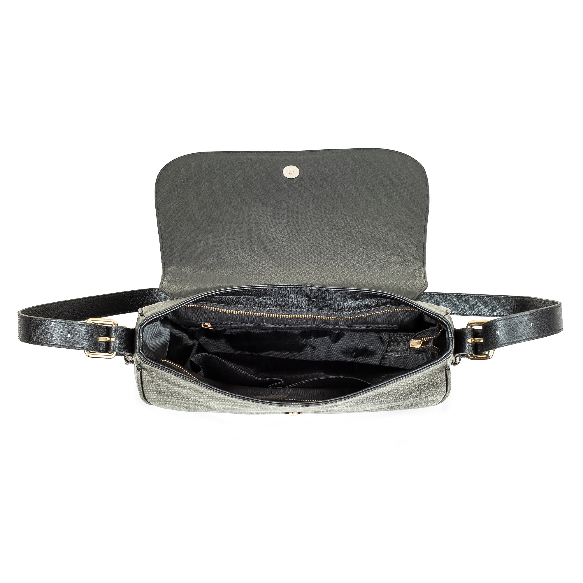 GLAMOUR GRACE BLACK BAG BY VIBRANT - Vibrantbd.com