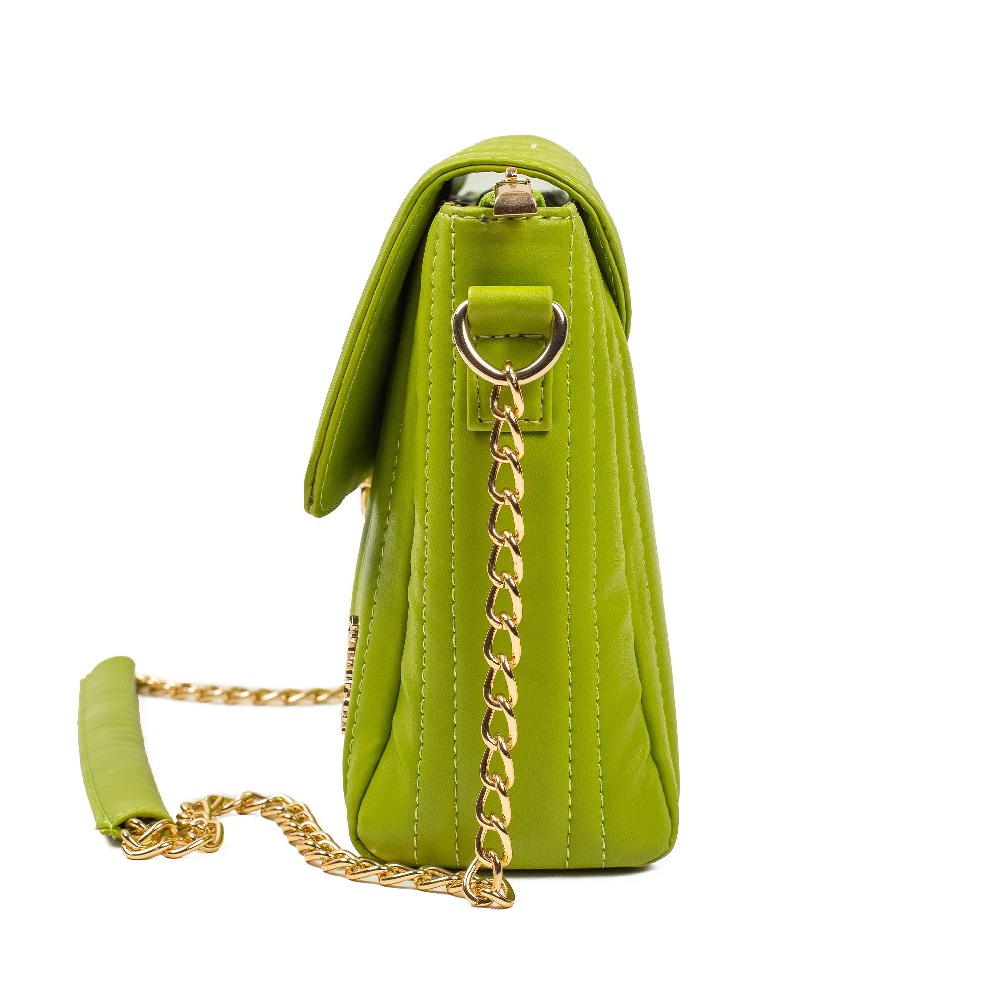 Elegant Ladies PU Leather Handbag | Vibrant® Compact Design with Zipper Pocket - Vibrantbd.com