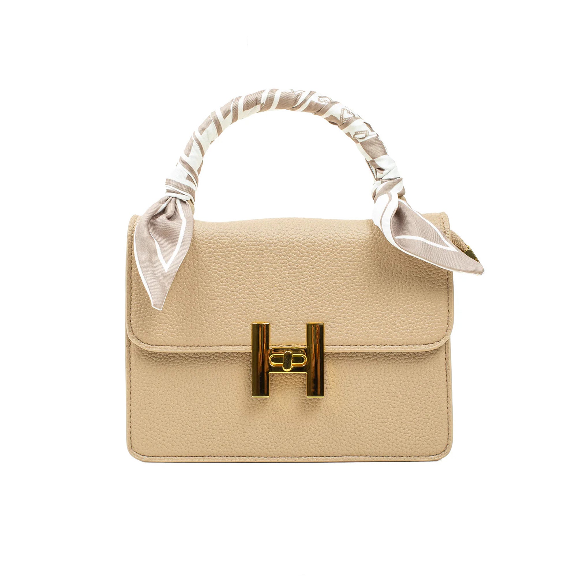 Classic Elegant Beige Crossbody Bag - Vibrantbd.com