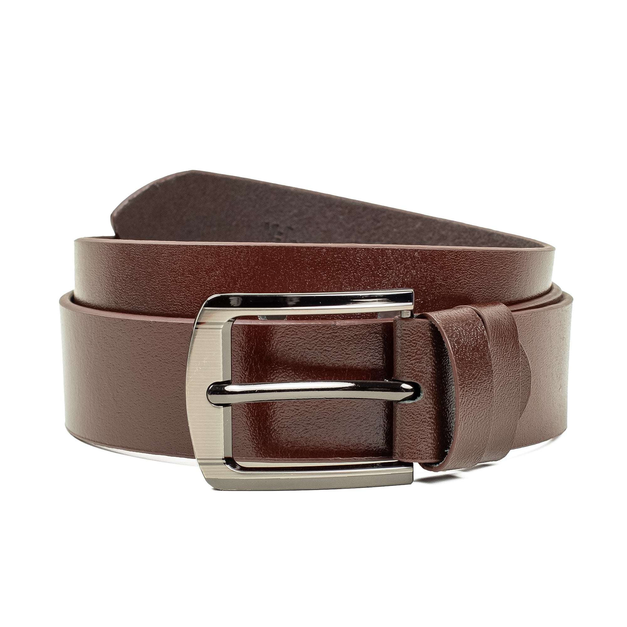 Men's Brown Genuine Leather Belt - Vibrantbd.com