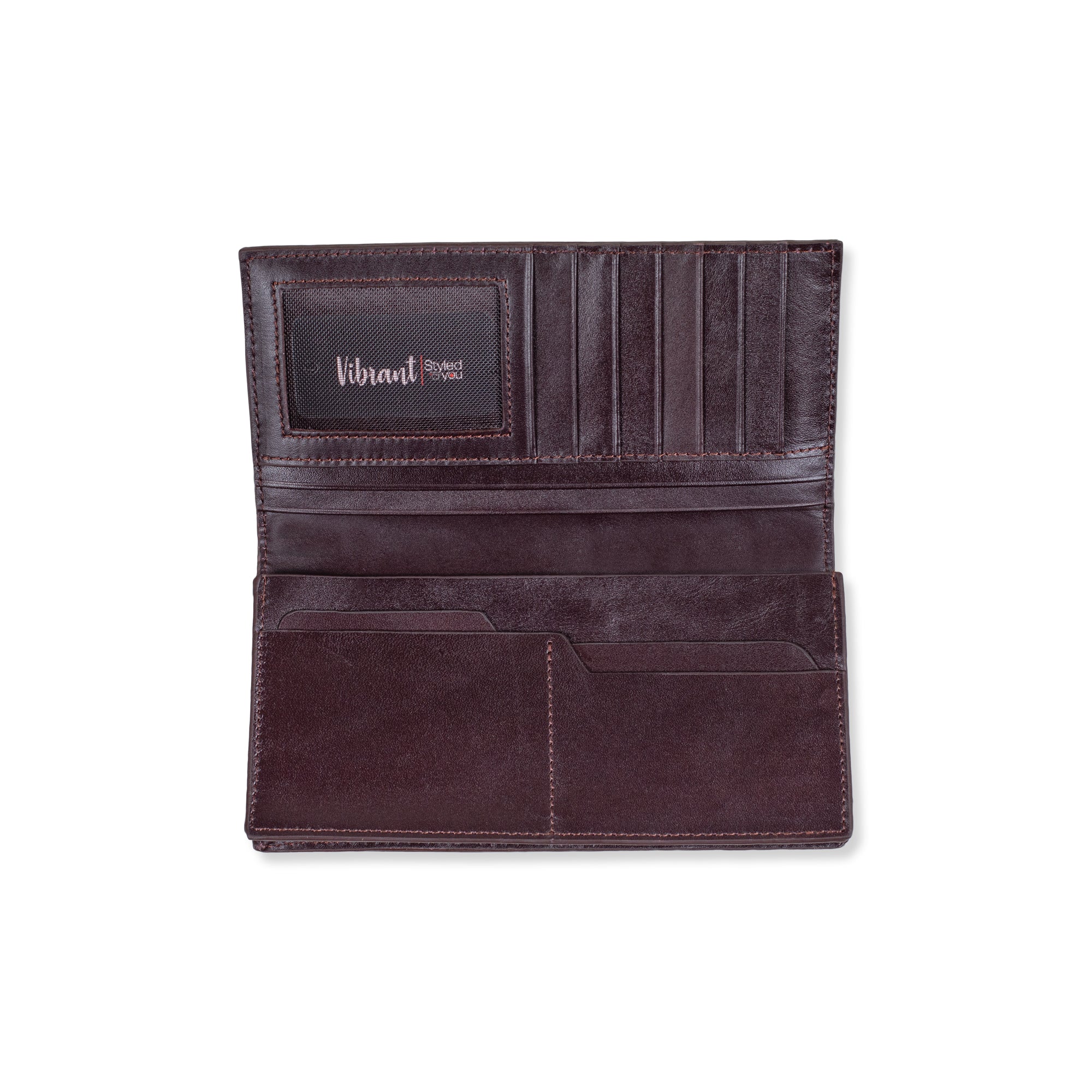VIBRANT LEATHER MEN LONG WALLET - Vibrantbd.com