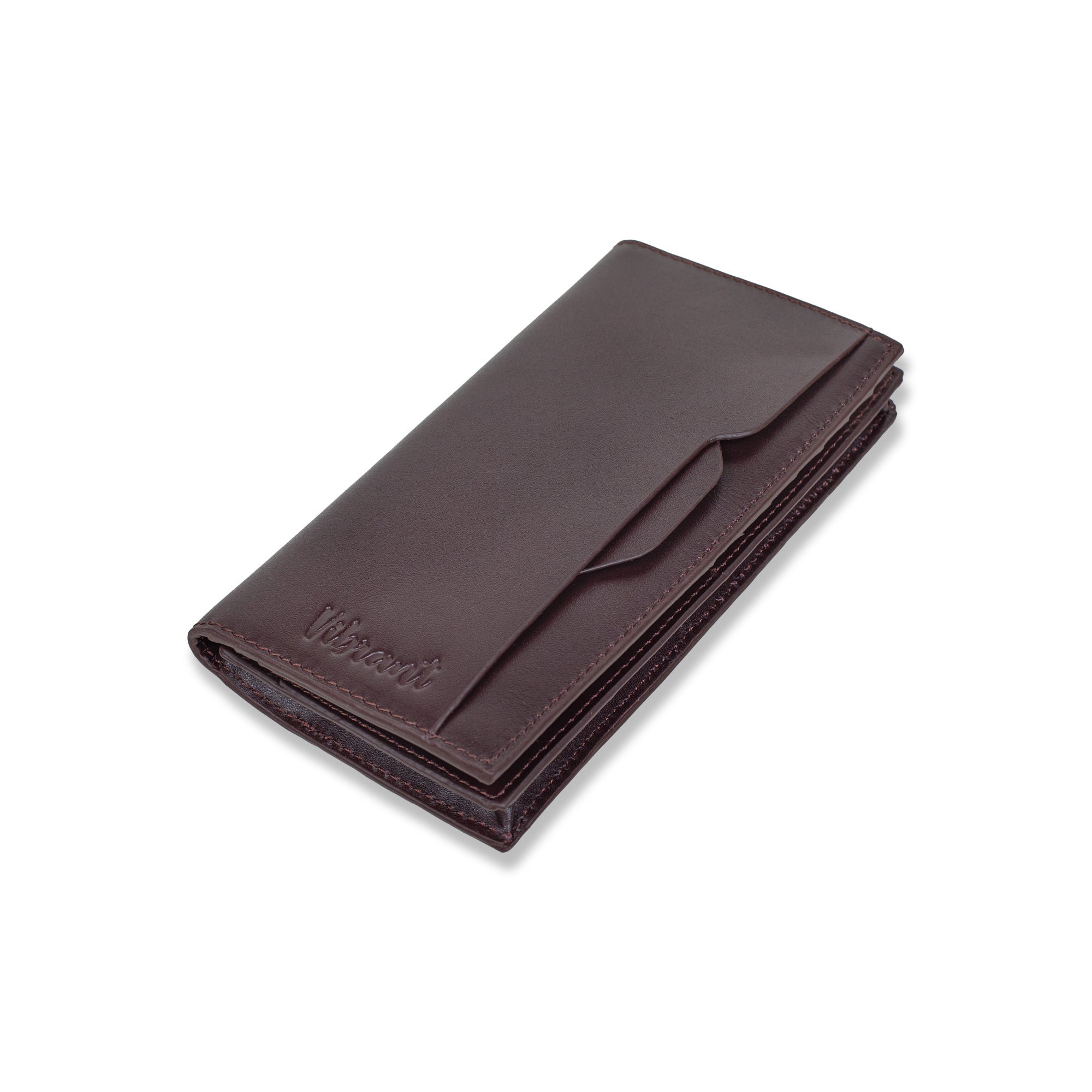 VIBRANT LEATHER MEN LONG WALLET - Vibrantbd.com