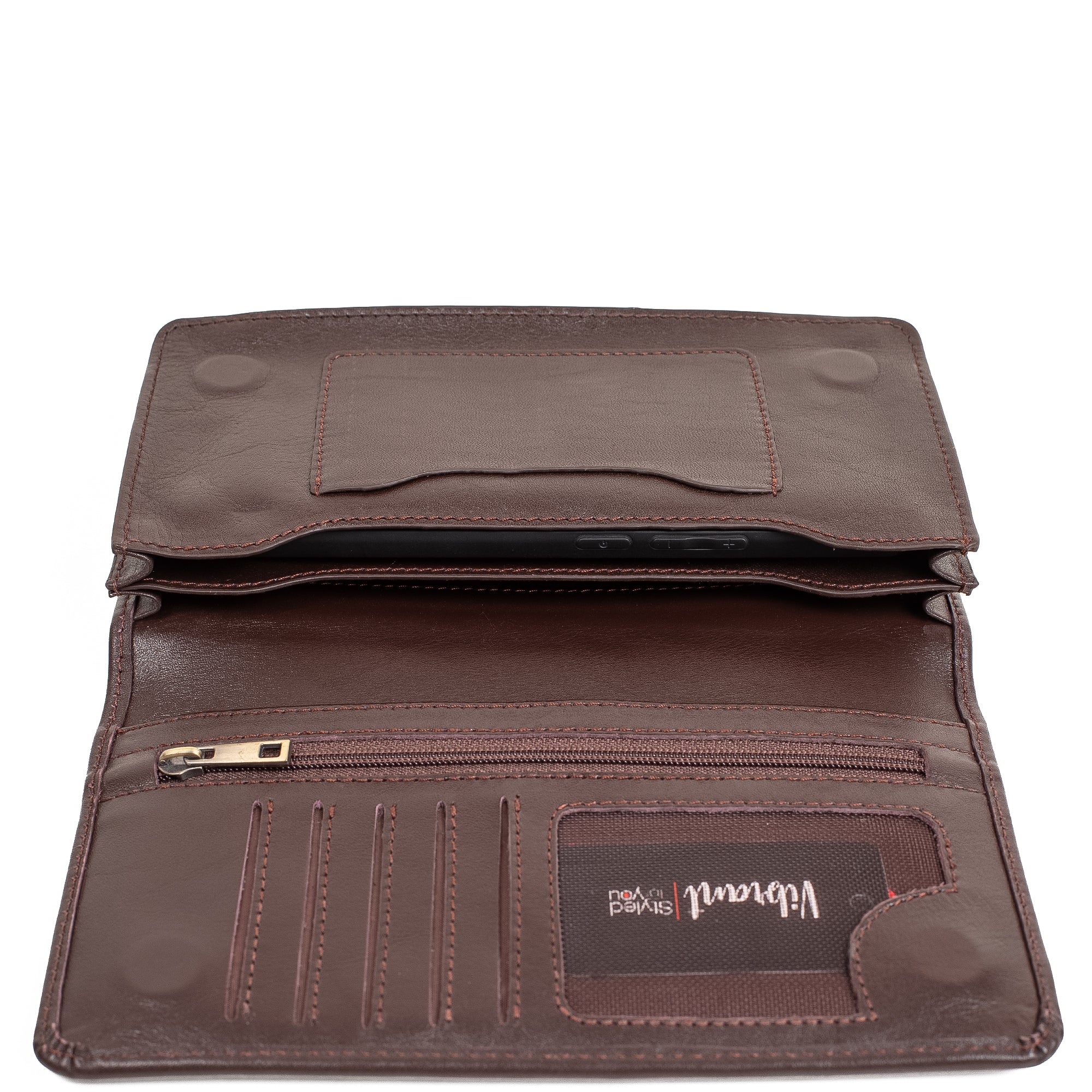 VIBRANT LEATHER MEN LONG WALLET - Vibrantbd.com