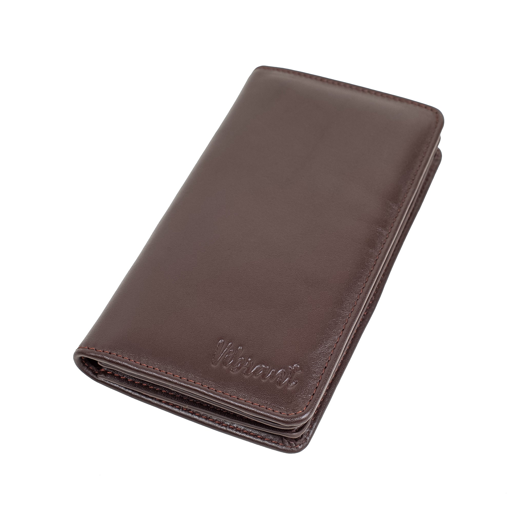 VIBRANT LEATHER MEN LONG WALLET - Vibrantbd.com