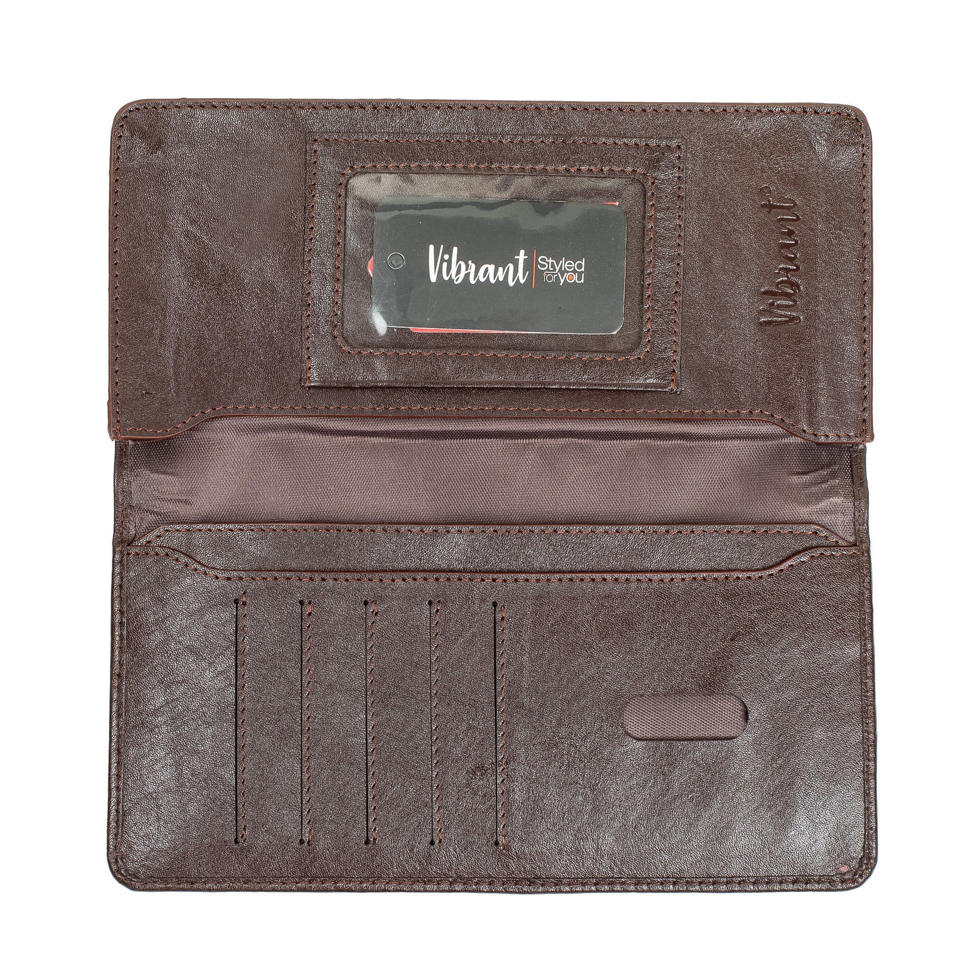 VIBRANT LEATHER MEN LONG WALLET - Vibrantbd.com