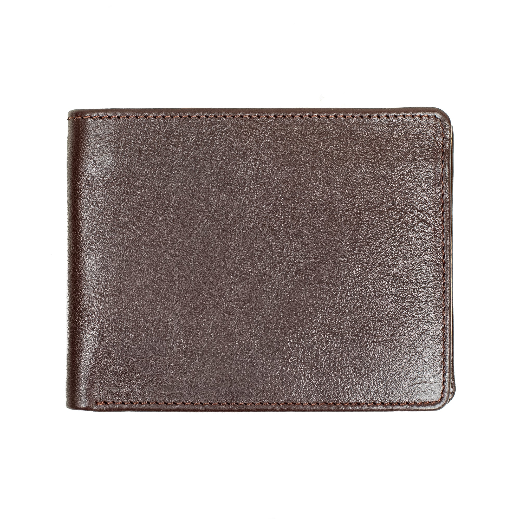 Vibrant Men's Chocolate Genuine Leather Wallet