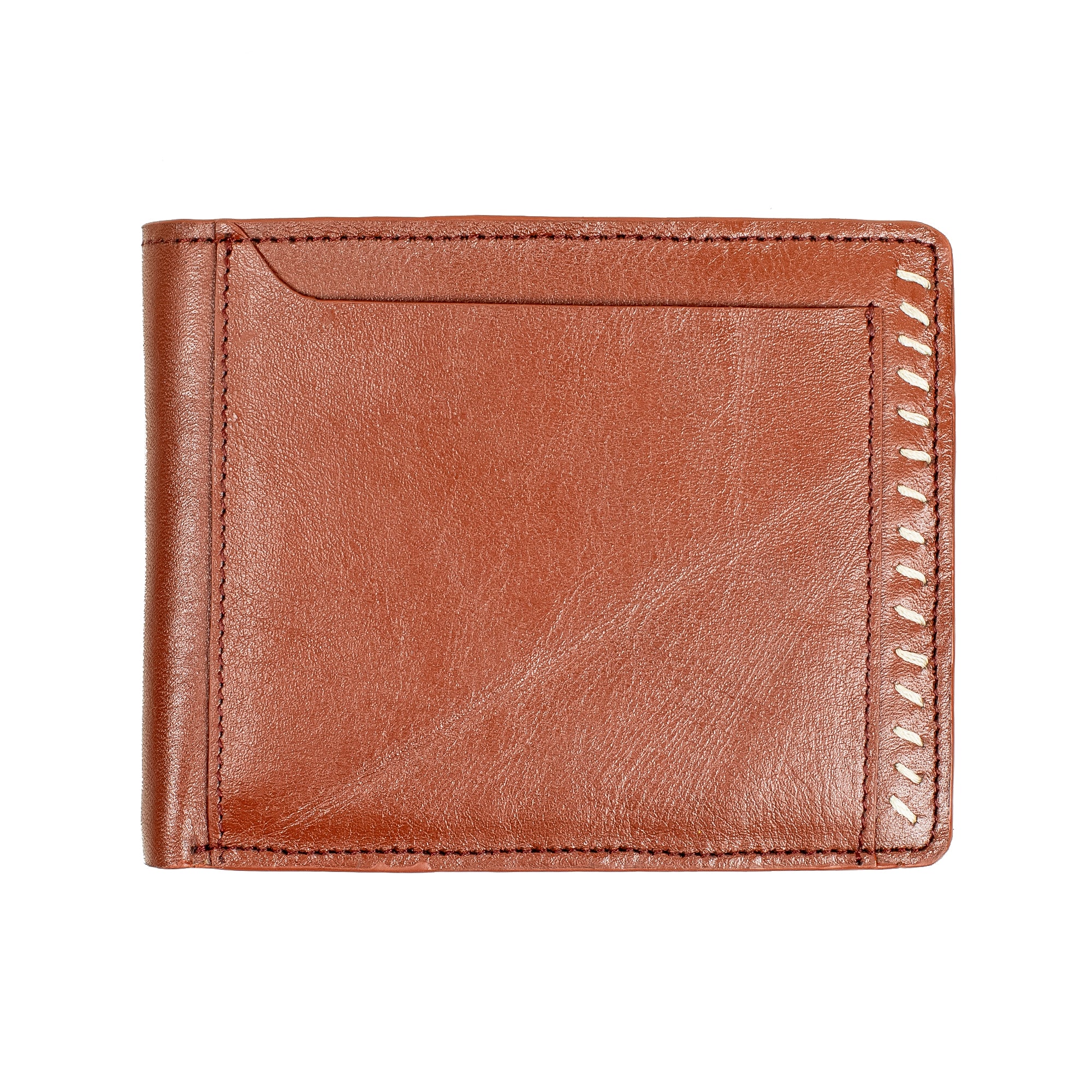 Vibrant Men's Brown Genuine Leather Wallet - Vibrantbd.com