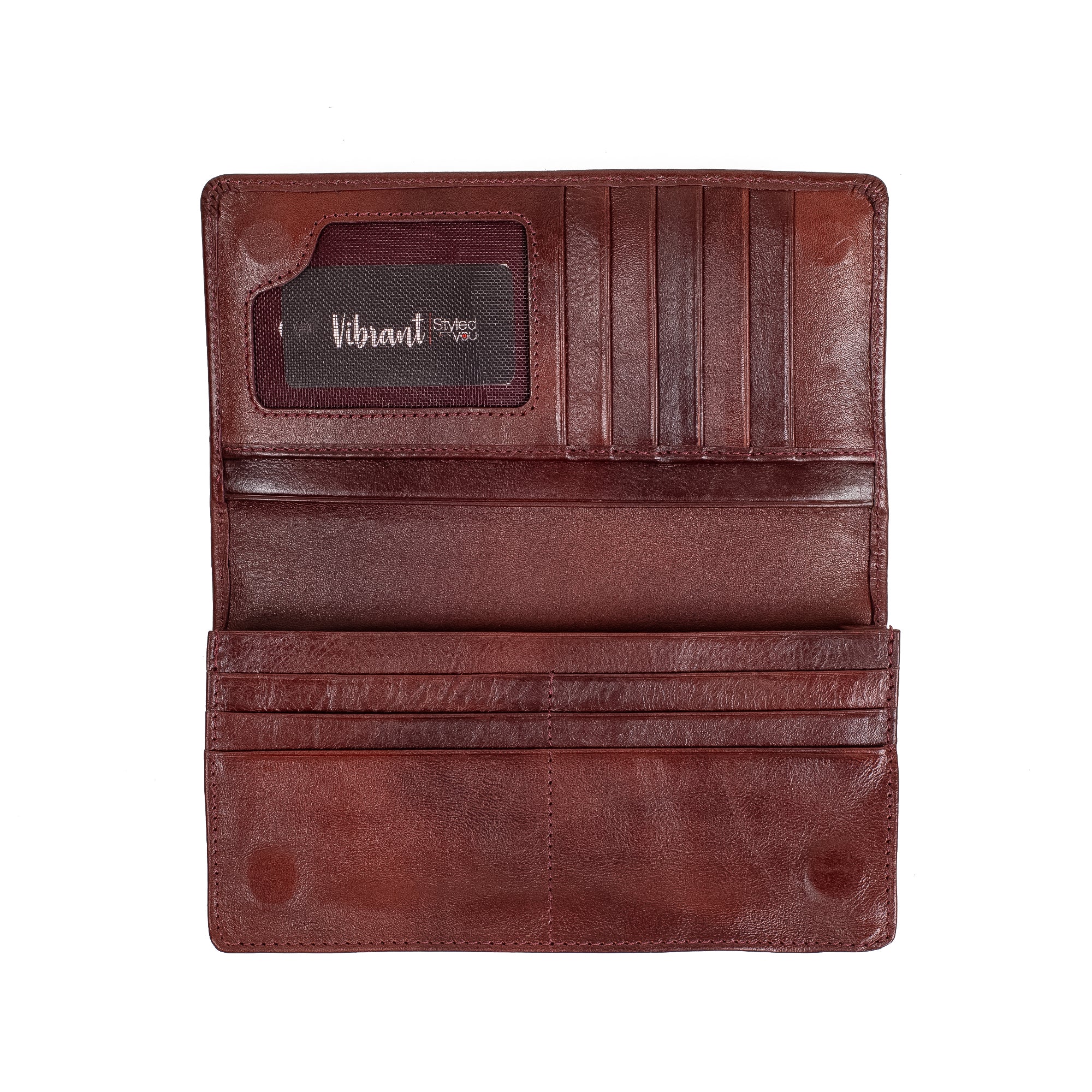 VIBRANT LEATHER MEN LONG WALLET - Vibrantbd.com