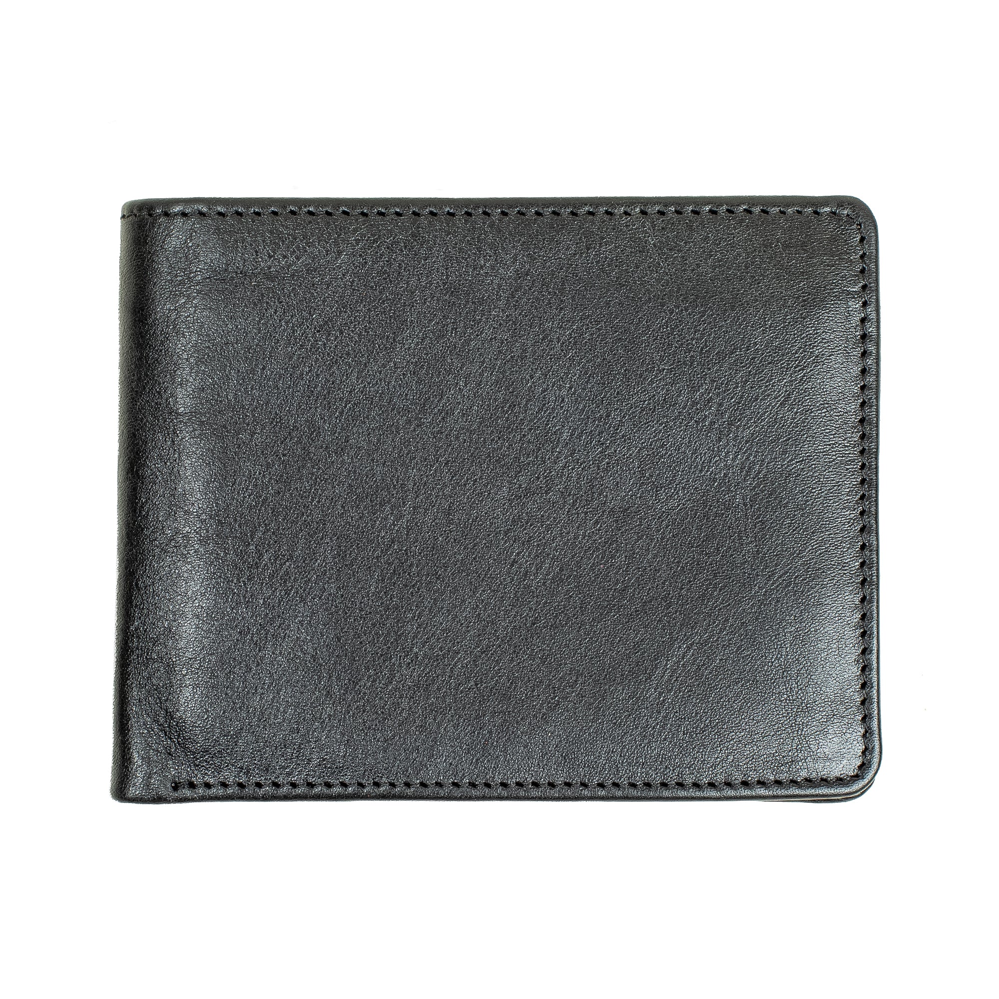 Vibrant Men's Black Genuine Leather Wallet - Vibrantbd.com