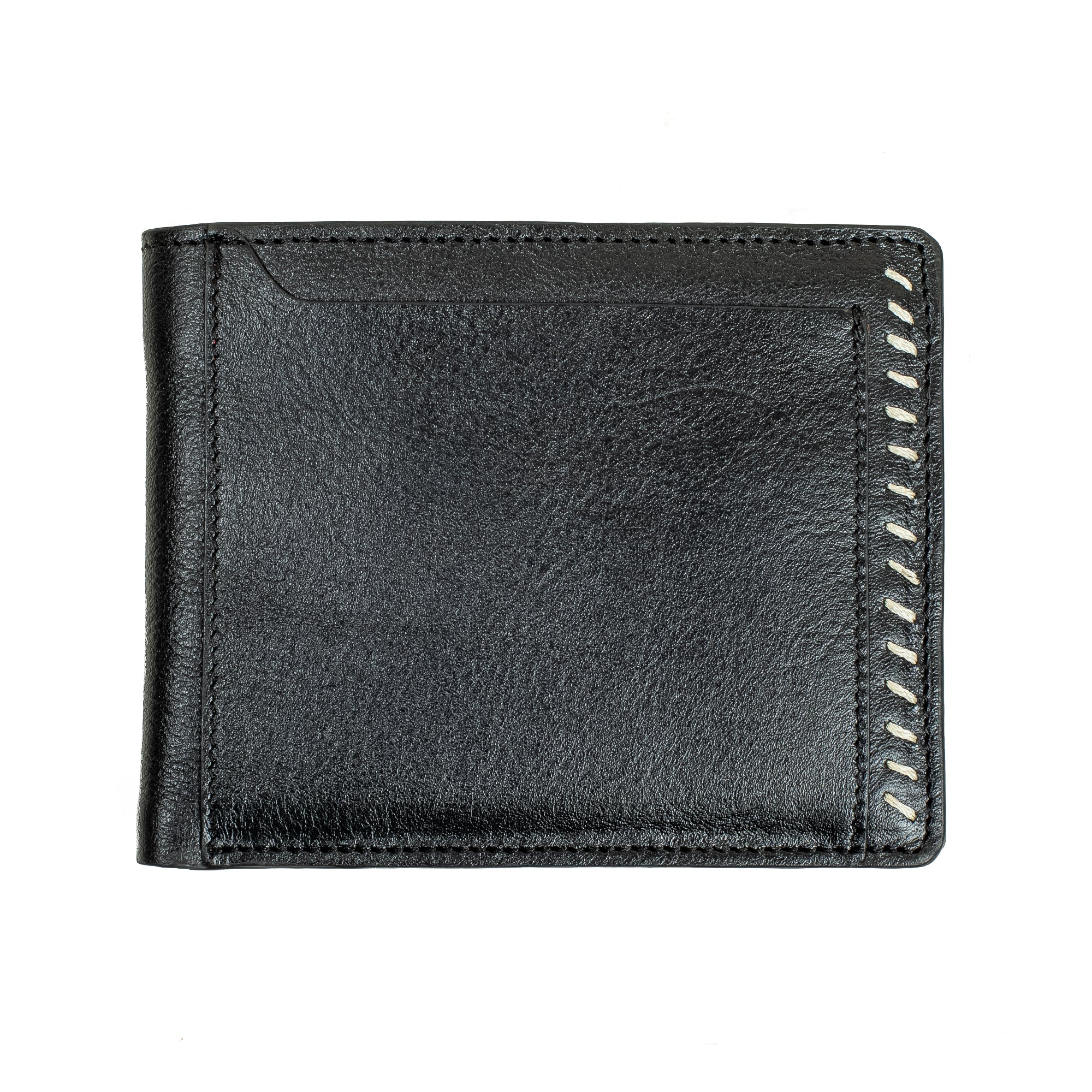 Vibrant Men's Black Genuine Leather Wallet - Vibrantbd.com
