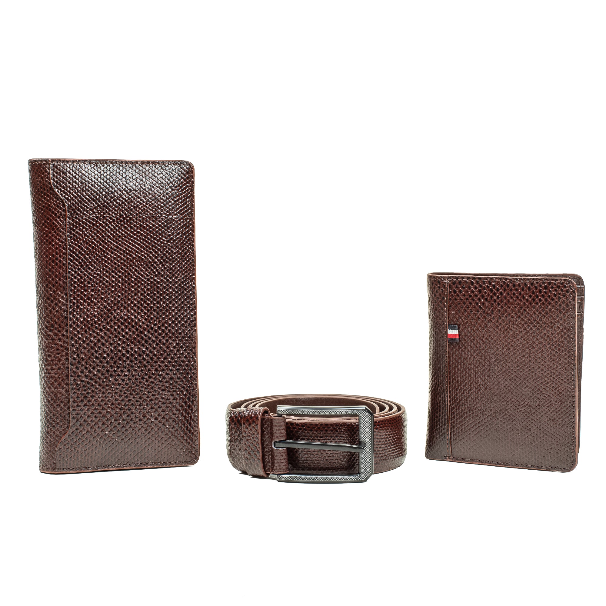Vibrant Men's Genuine Leather Wallet And Belt Combo - Vibrantbd.com