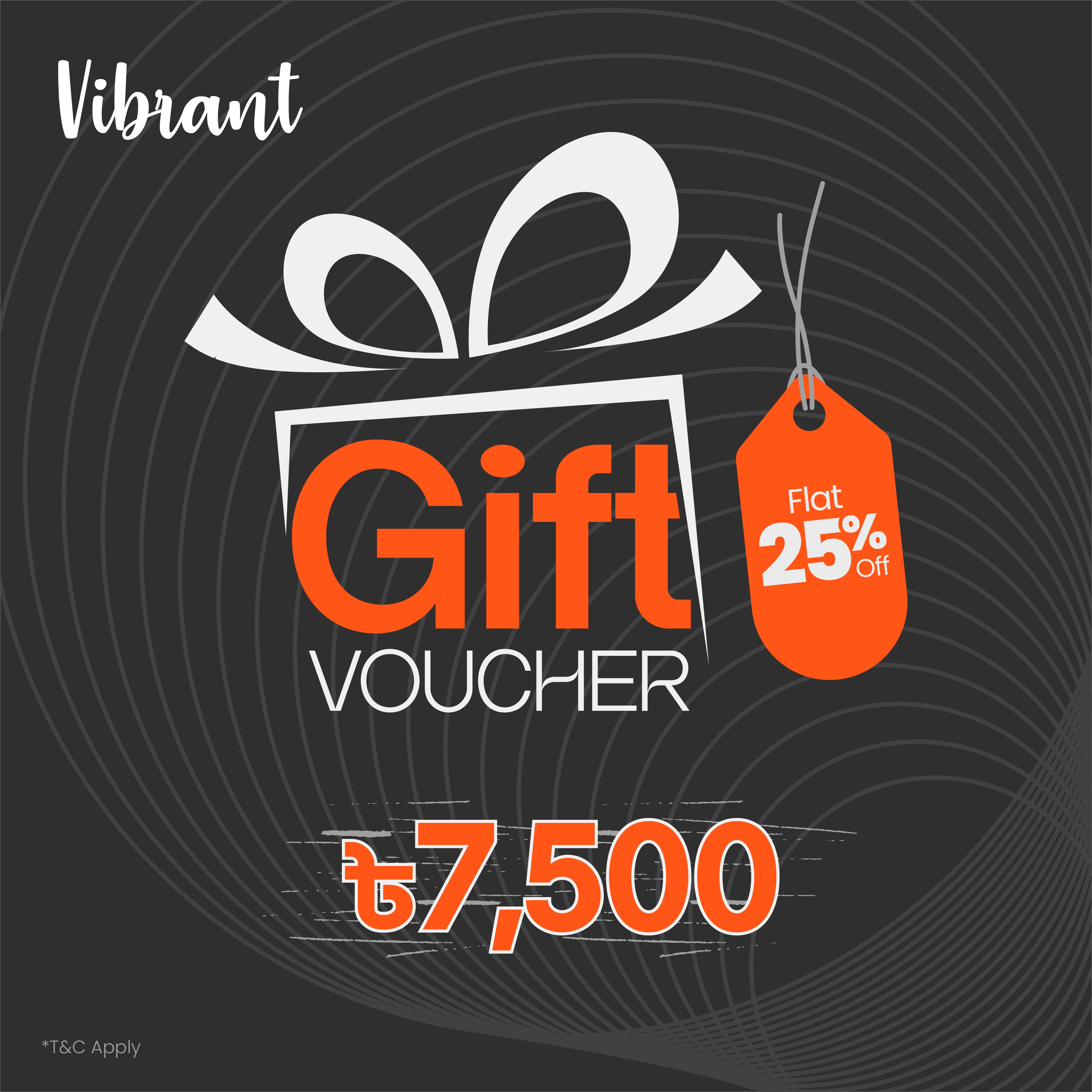 VIBRANT GIFT VOUCHER 7000 - Vibrantbd.com