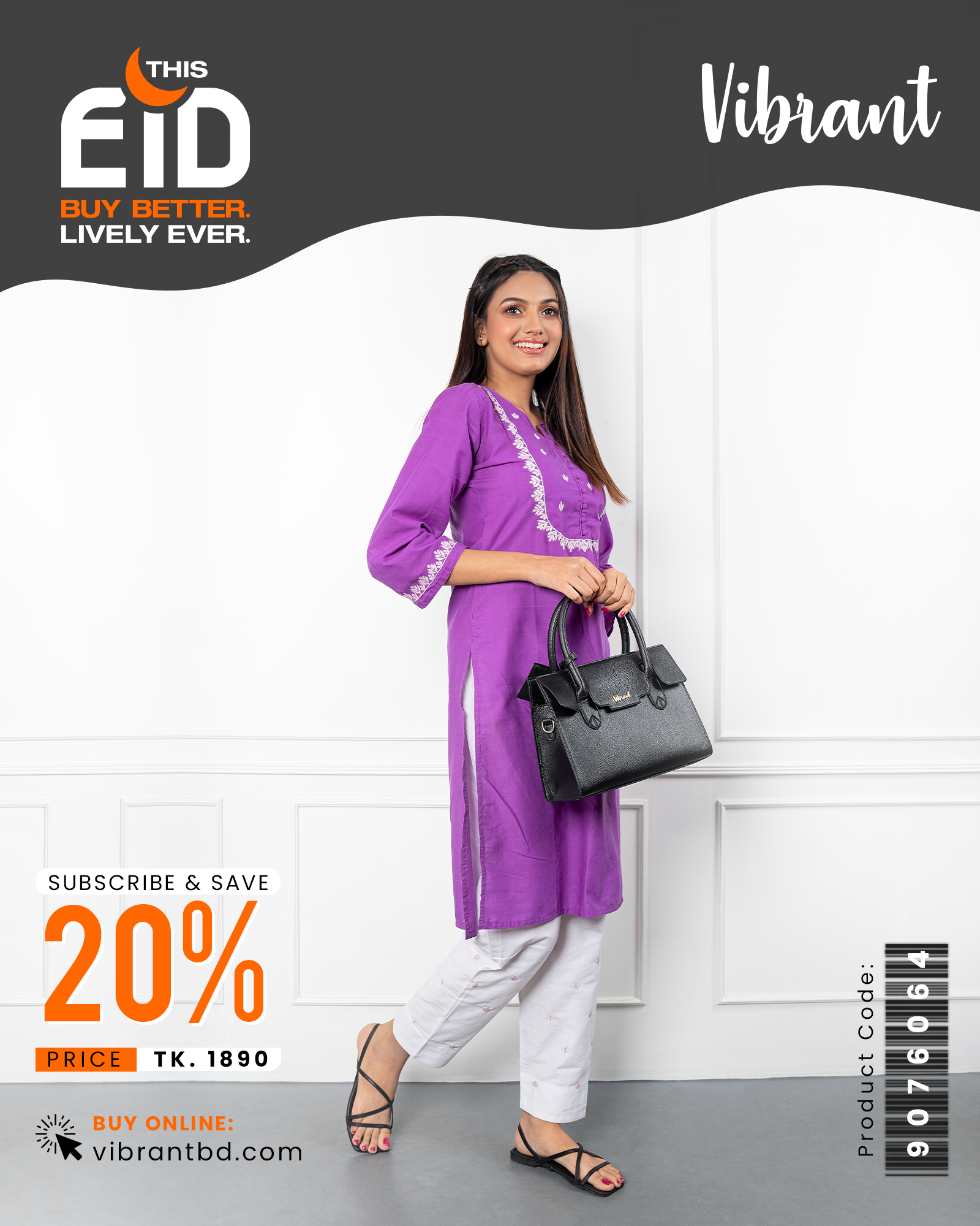 GLAMOUR GRACE BAG BY VIBRANT - Vibrantbd.com