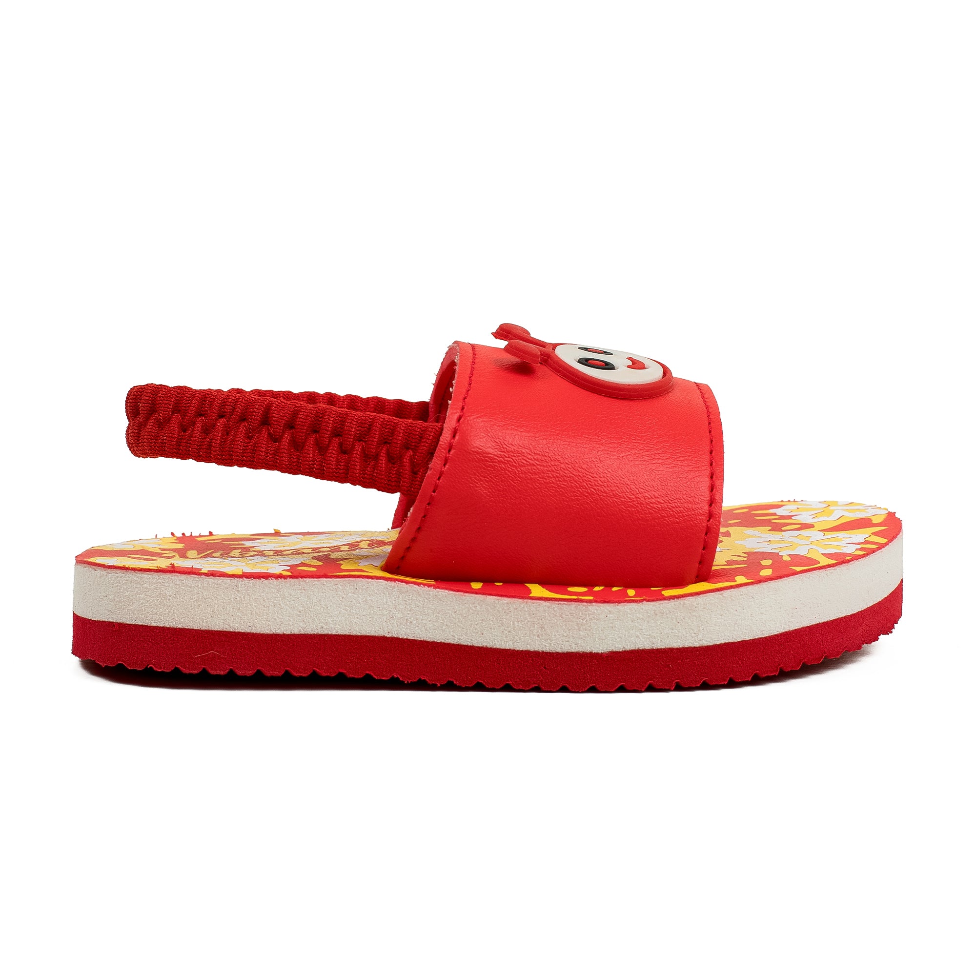 Vibrant Infant Girls' Red Sandals – Cute & Comfortable PU Upper Sandal with Soft Footbed & EVA Sole - Vibrantbd.com