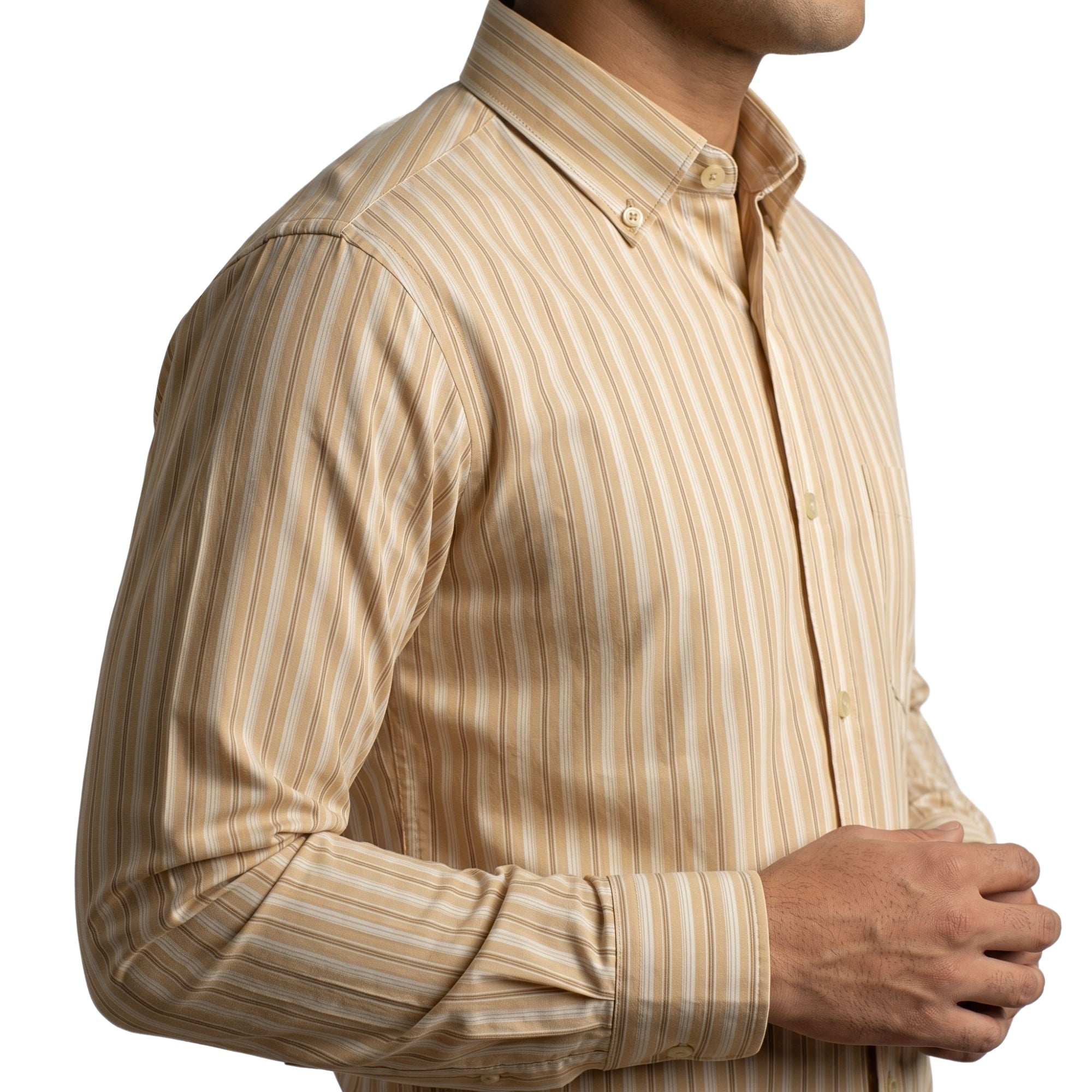 Vibrant Men's Checkered Pattern Cotton Full Sleeve Shirt - Vibrantbd.com