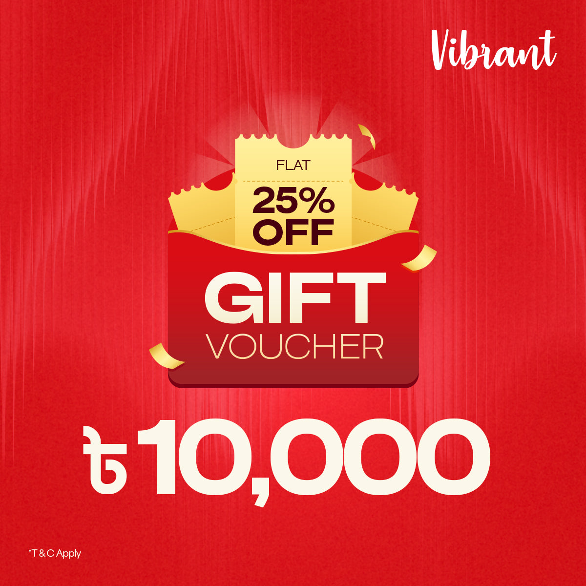 VIBRANT GIFT VOUCHER 10000 - Vibrantbd.com