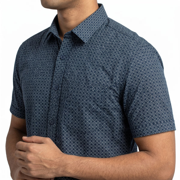 Half Sleeves Shirts – Todayful Geometric Halfsleeve Shirts