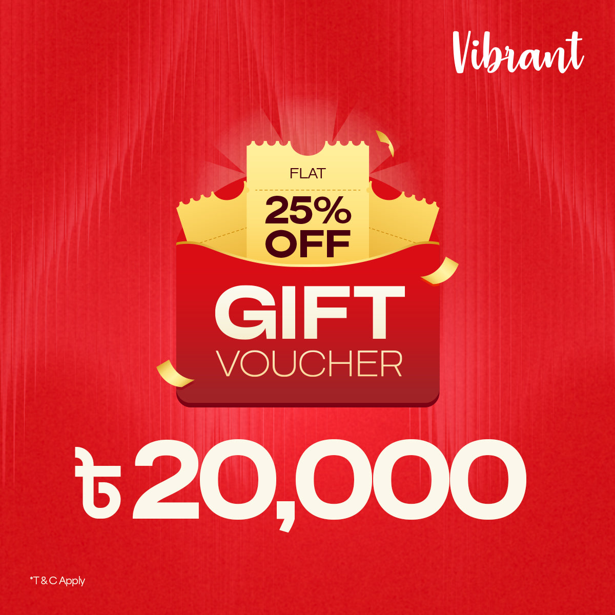 VIBRANT GIFT VOUCHER 20000 - Vibrantbd.com