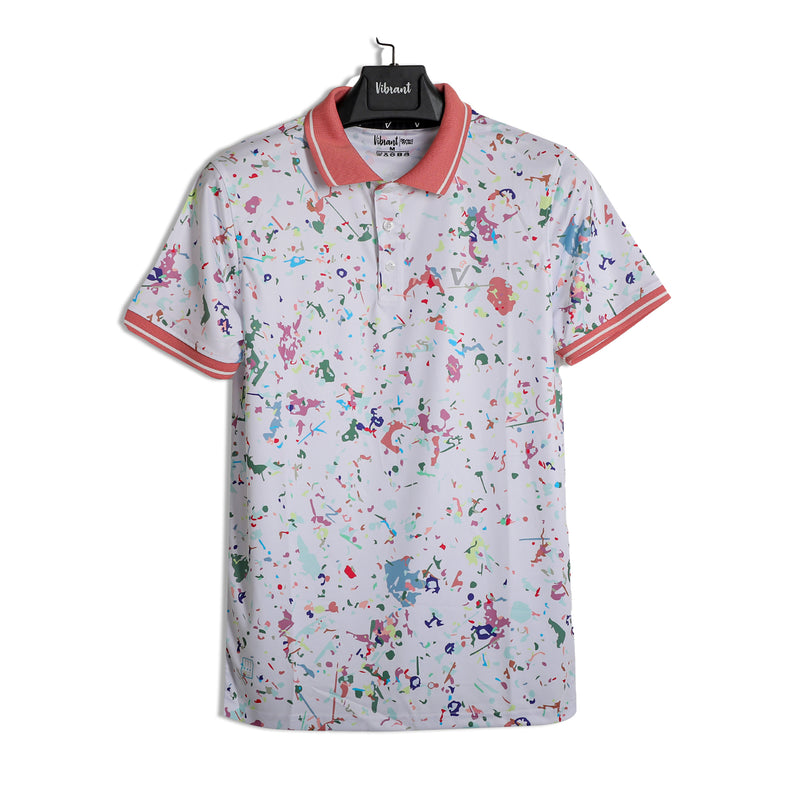 SUBLIMATION HALF SLEEVE  SPORTS POLO SHIRT