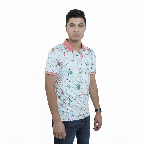 SUBLIMATION HALF SLEEVE  SPORTS POLO SHIRT