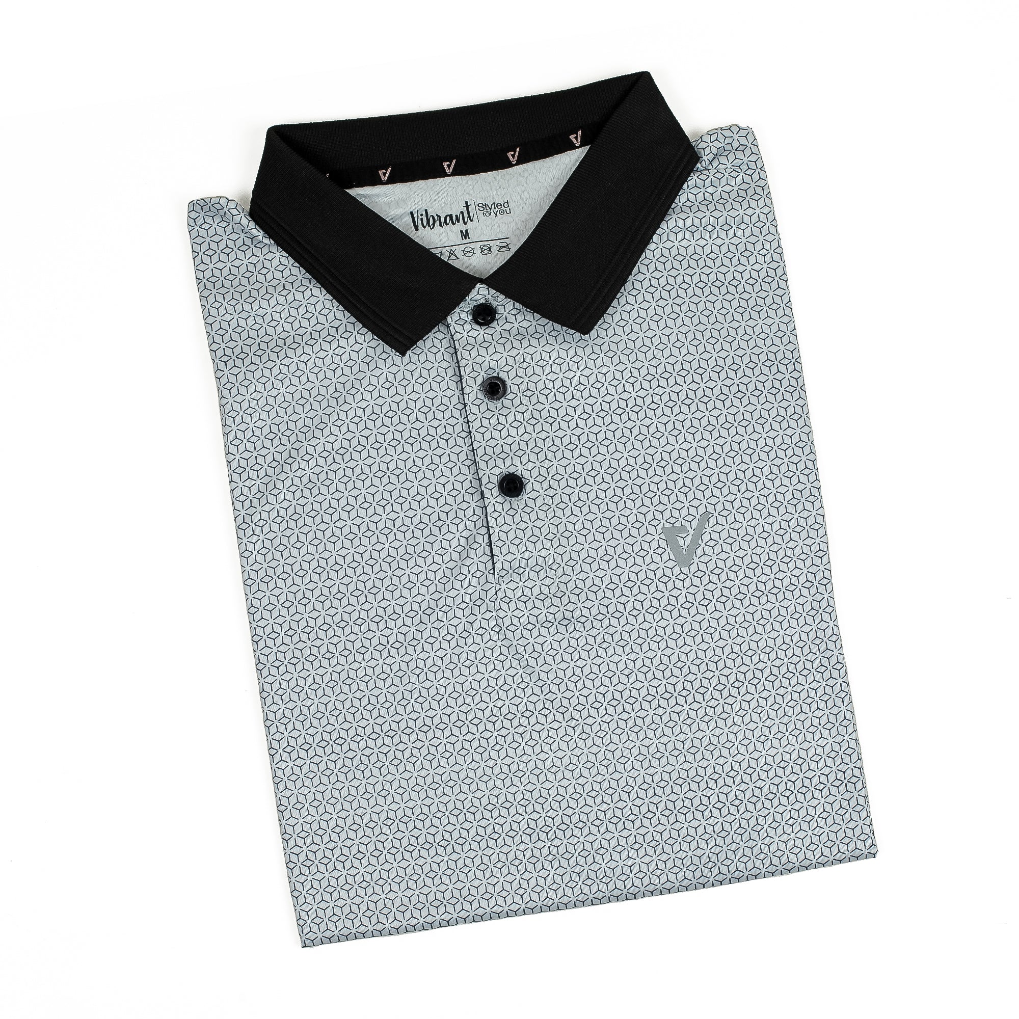 Vibrant Men's Dry-Fit Max Cool Sublimation Golf Polo Shirt - Premium Sportswear - Vibrantbd.com