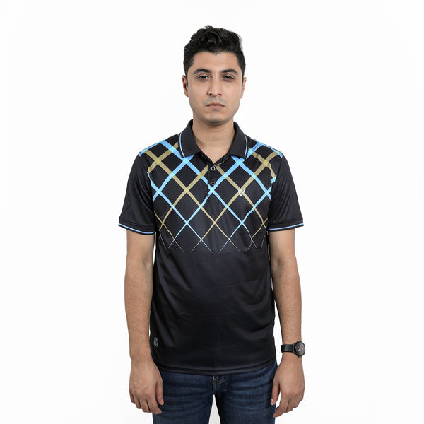 SUBLIMATION HALF SLEEVE  SPORTS POLO SHIRT